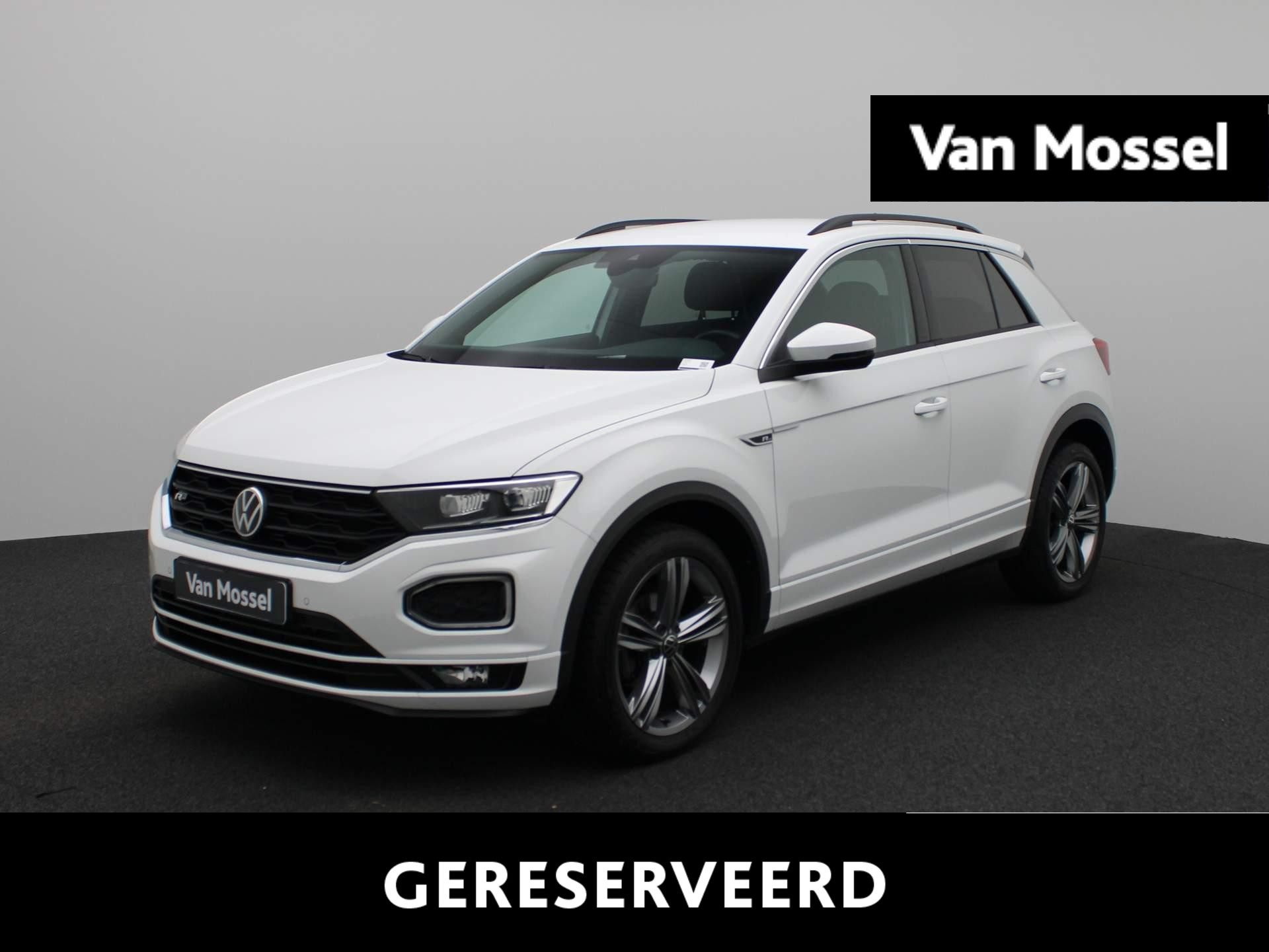 Volkswagen T-Roc 1.5 TSI R-Line 150 PK | R-Line | Automaat | Navigatie | Parkeersensoren | Achteruitrijcamera | Stoelverwarming | Climatronic | Digital Cockpit Pro | Spiegelpakket | Elektrische achterklep | Velours bekleding | Lendesteun | Privacy Glass | Sportonderstel |