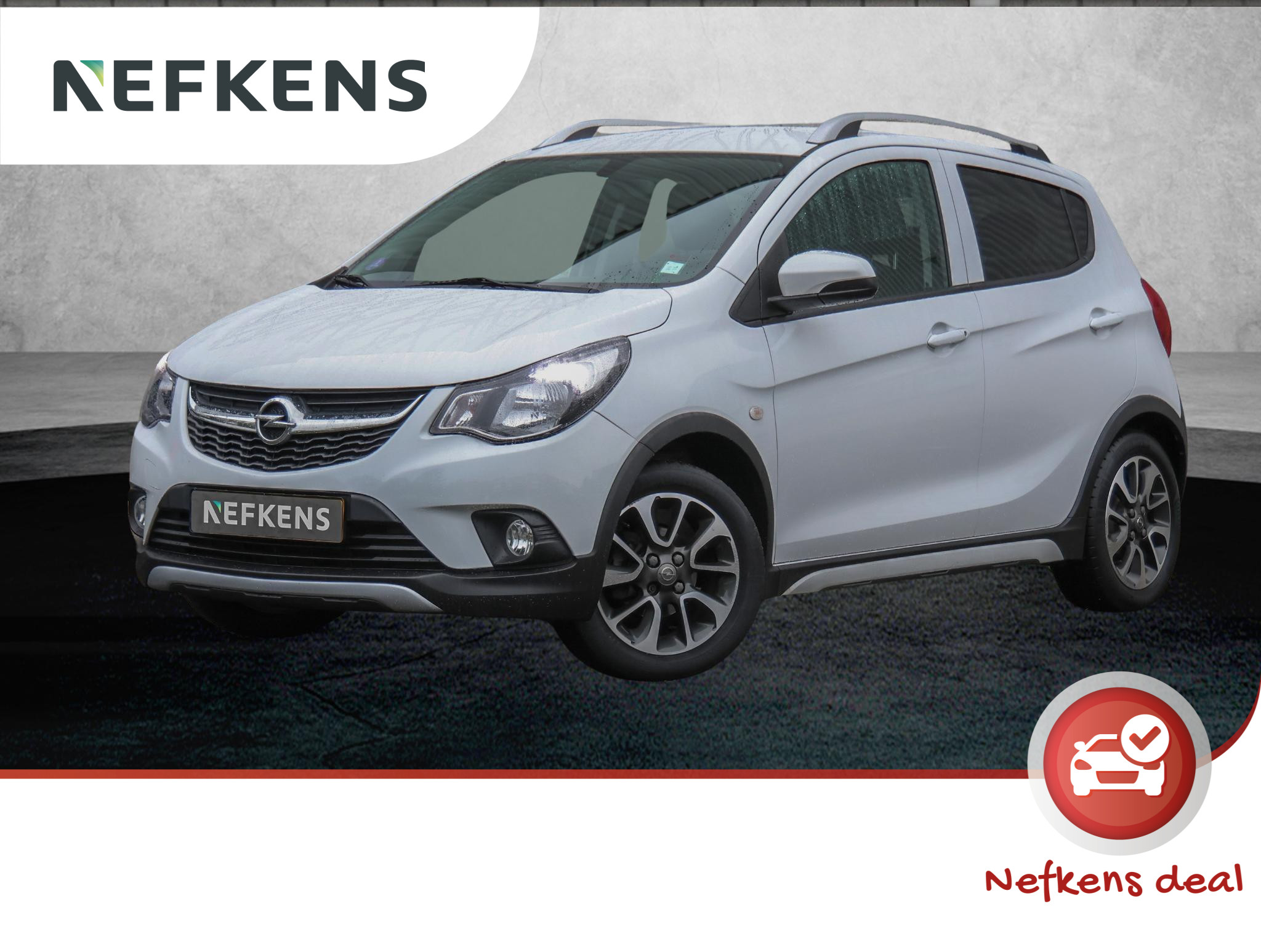 Opel KARL 1.0 Rocks Online Edition (1ste eig./AppleCarPlay/Airco/Cruise/DAB/NL auto!/GOED ondh.)