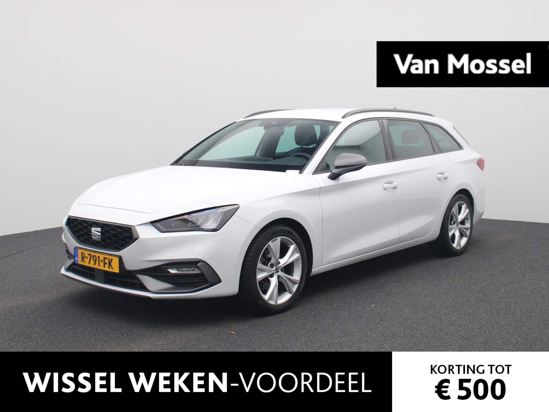 SEAT Leon Sportstourer 1.0 eTSI FR Business 110 PK | Automaat | Navigatie | Climate Control | Virtual Cockpit | Wegklapbare Trekhaak | Parkeersensoren | Led Verlichting