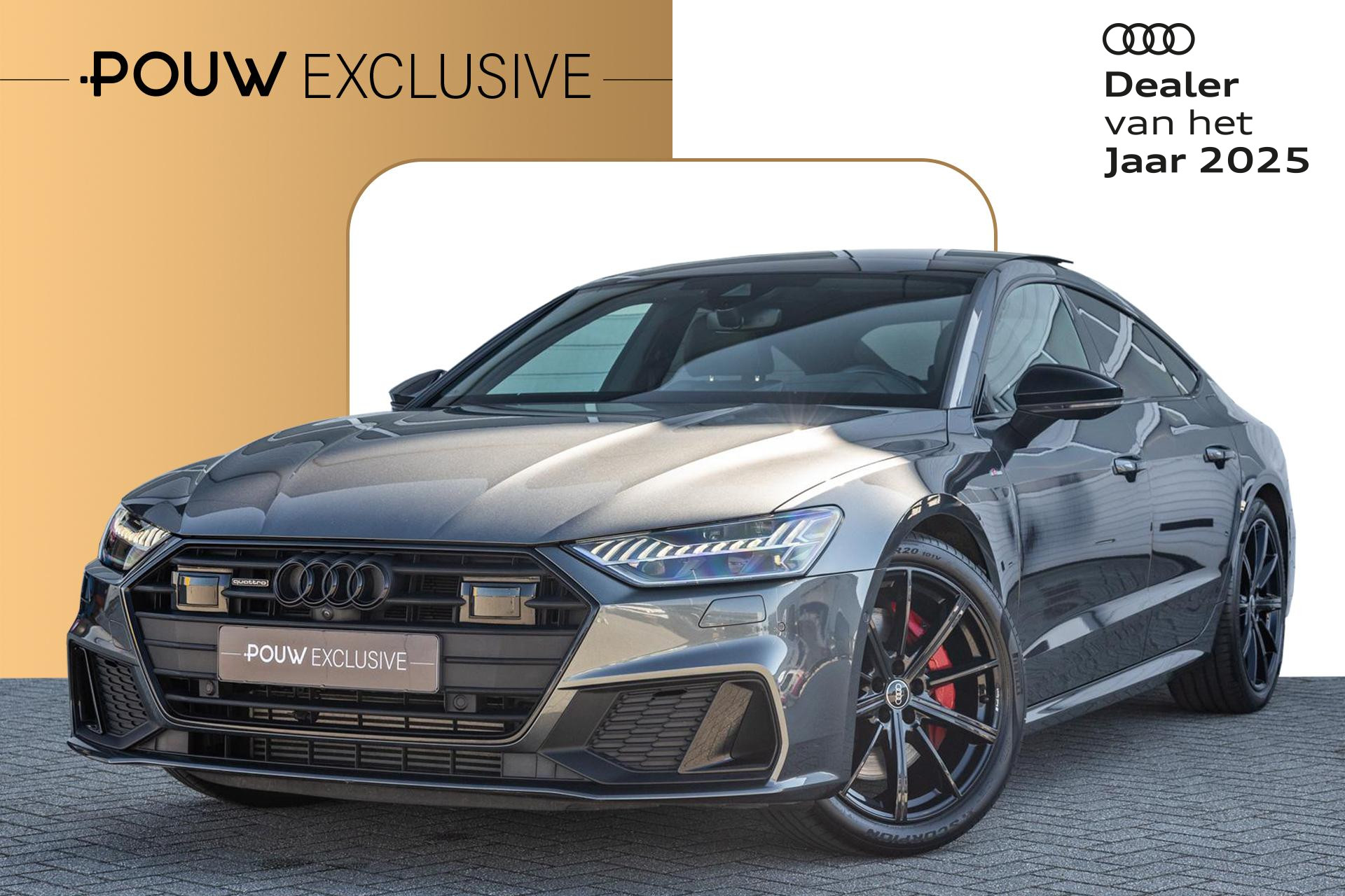Audi A7 Sportback 55 TFSIe 367pk Quattro S-Line Competition | Panoramadak | Adaptief Onderstel | B&O Sound
