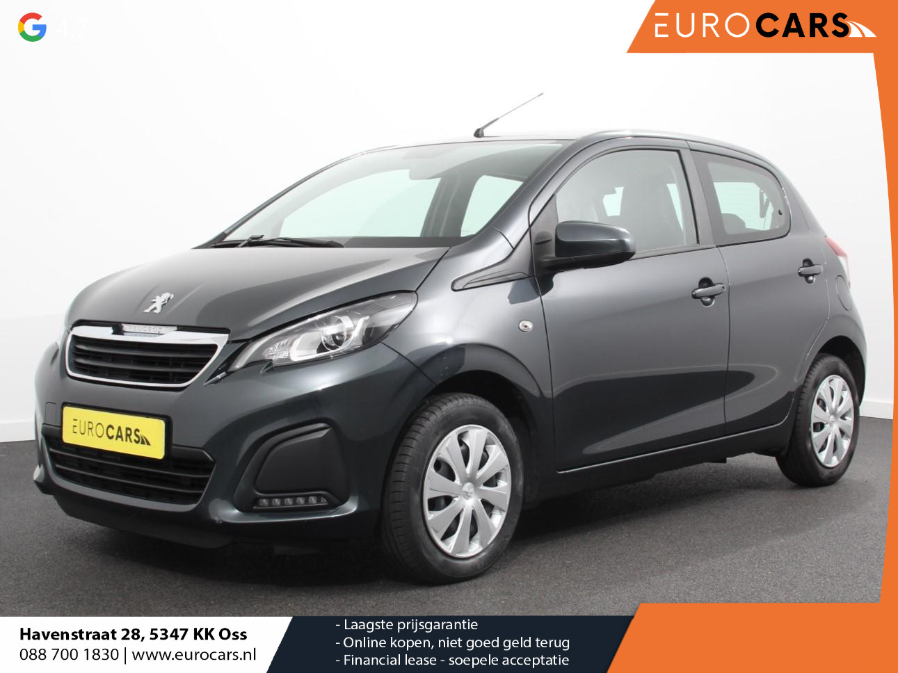 Peugeot 108 1.0 e-VTi Active Airco Bluetooth Led DAB 5 deurs