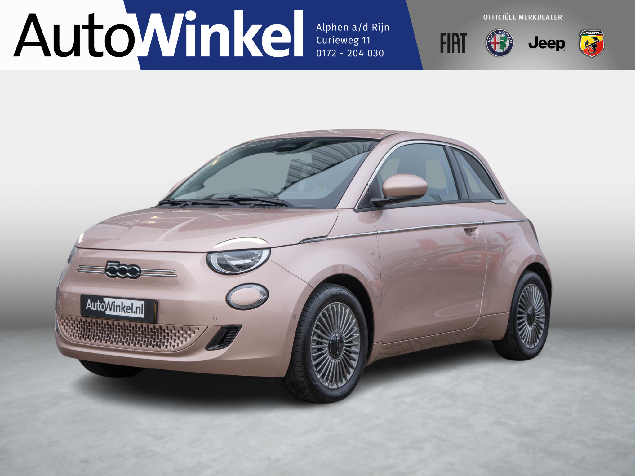 Fiat 500e 3+1 42 kWh | Clima | Cruise | Stoelverwarming | Apple Carplay | Priv. glass | BSM | Sepp € 2.000,-