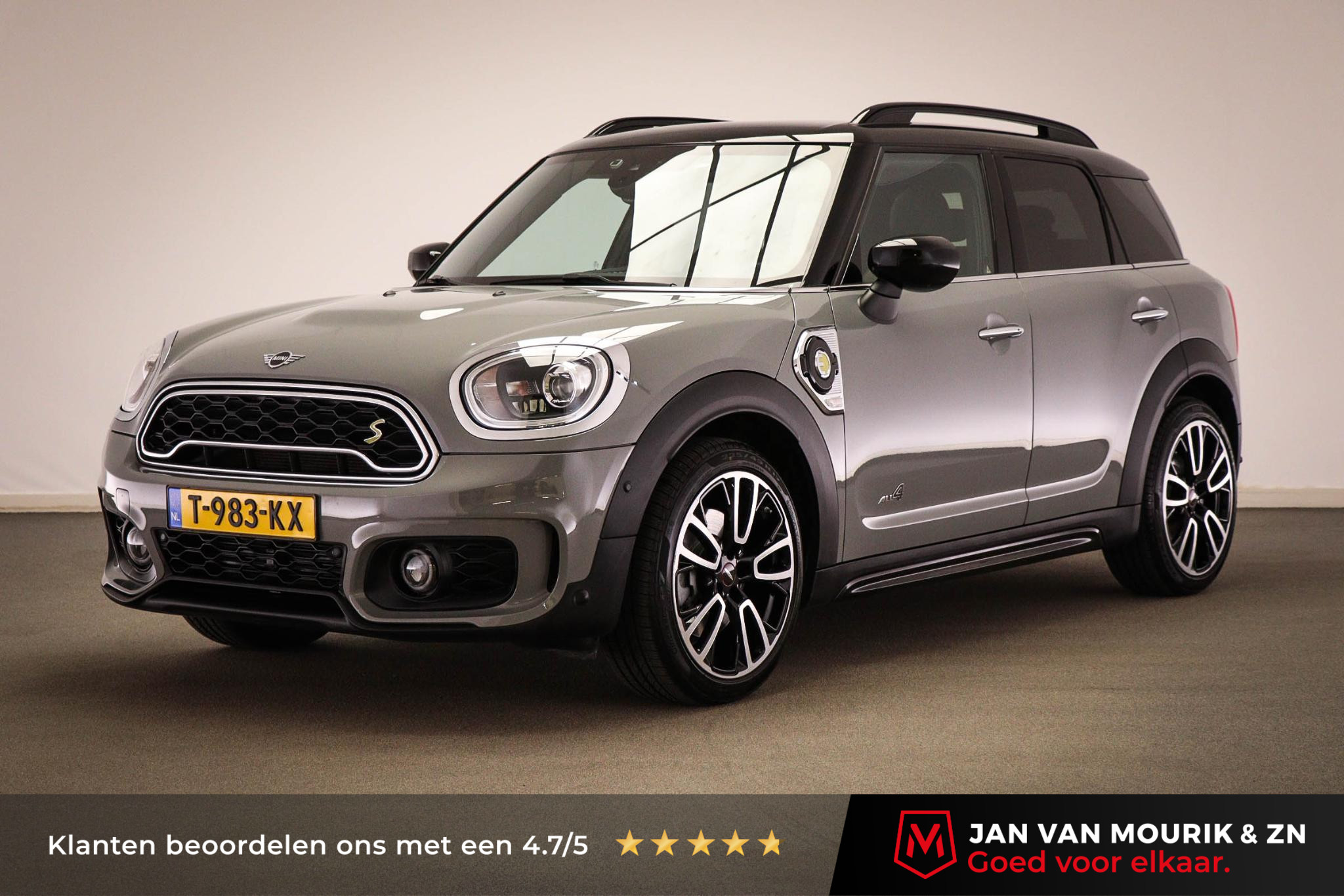 MINI Countryman Mini 2.0 Cooper S E ALL4 Chili | HALF LEDER | STOELVERWARMING | APPLE | CAMERA | 19"