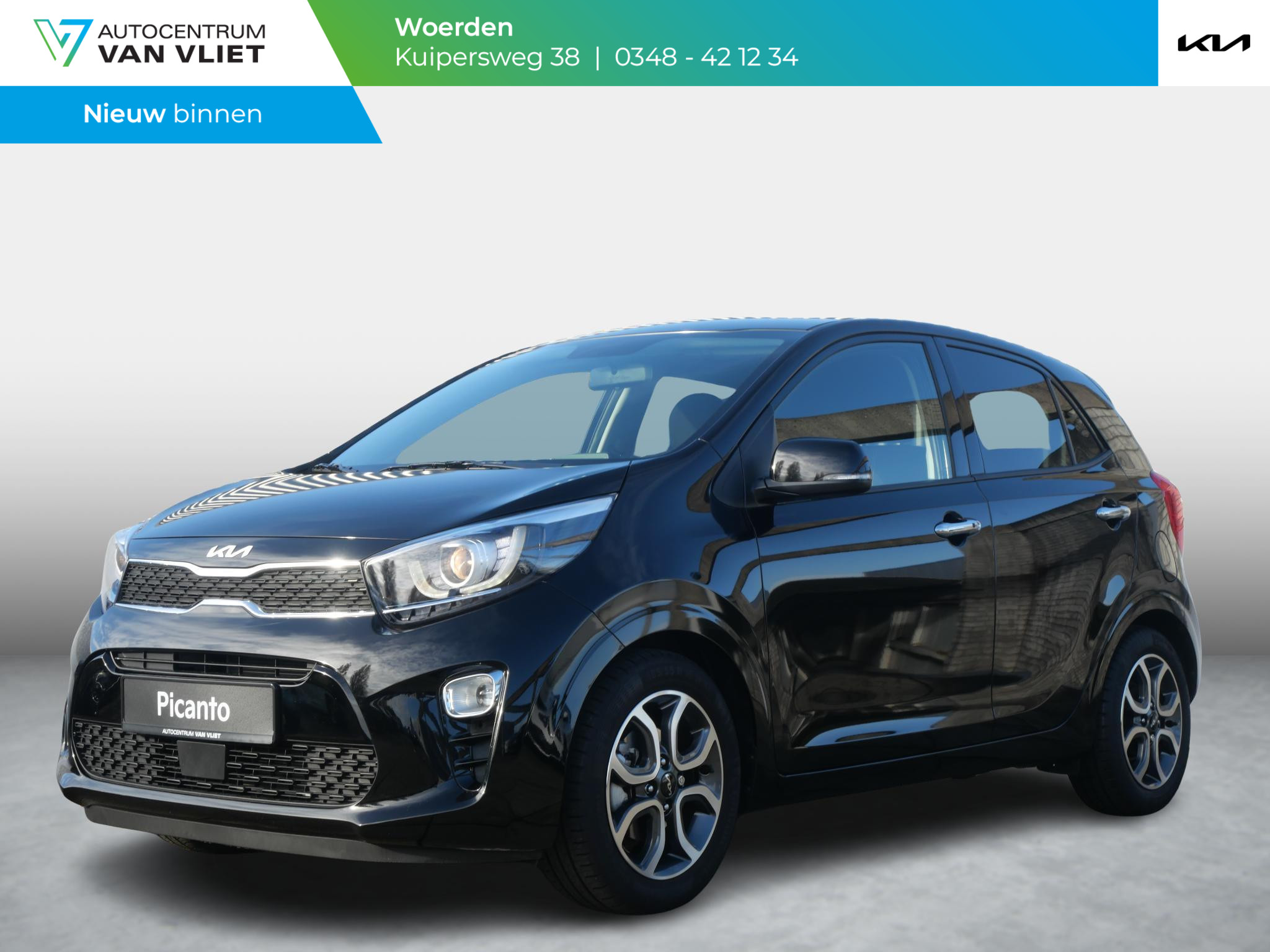 Kia Picanto 1.0 DPi DynamicPlusLine | Automaat | Navi | Clima | Cruise | Carplay | Keyless |