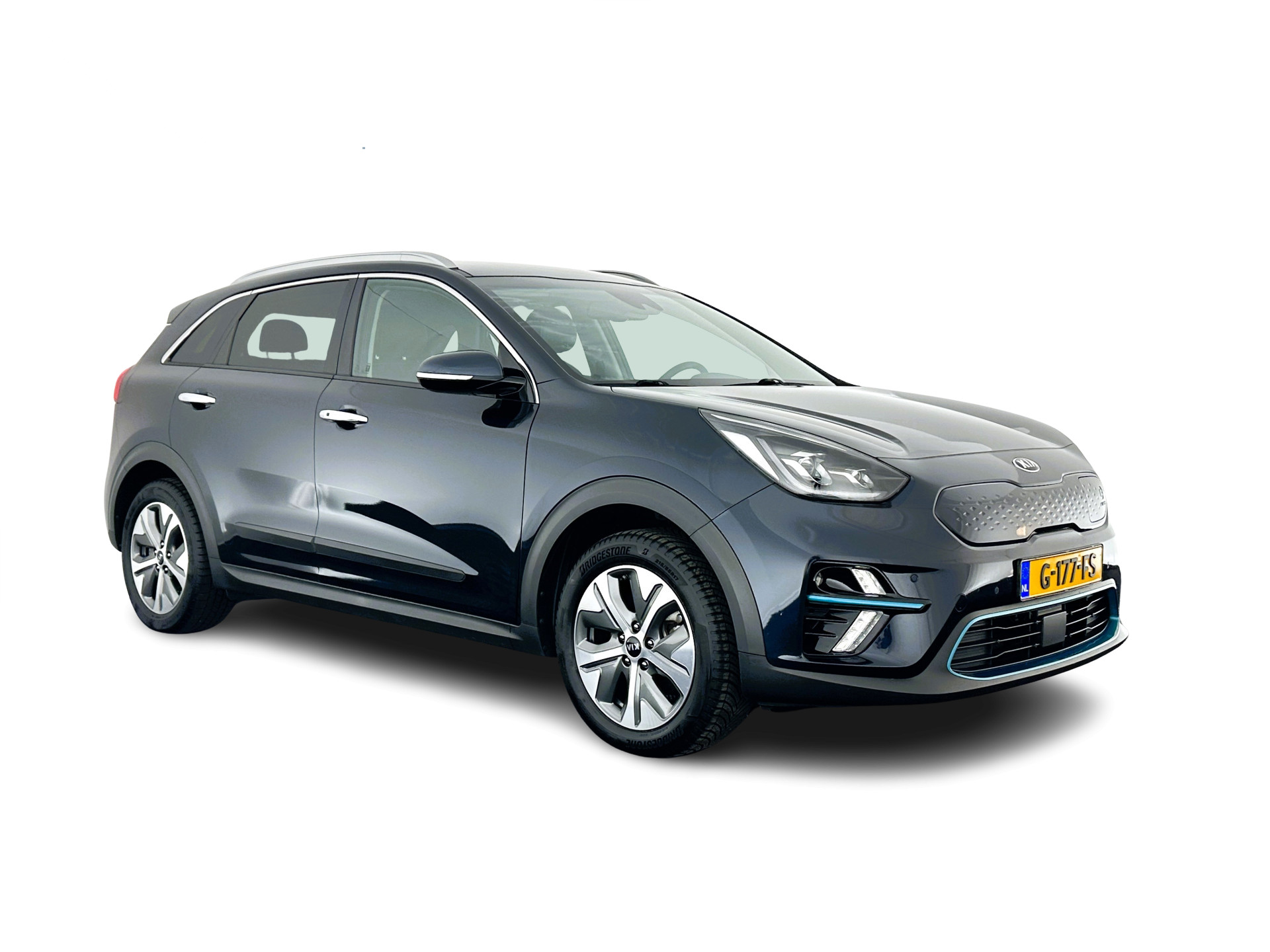 Kia e-Niro ExecutiveLine 64 kWh (INCL-BTW) Aut. *FULL-LEATHER | JBL-AUDIO | FULL-LED | NAVI-FULLMAP | DAB | ADAPT.CRUISE | CAMERA | MEMORY-PACK | LANE-ASSIST | KEYLESS | DIGI-COCKPIT | SHIFT-PADDLES | COMFORT-SEATS | 17"ALU