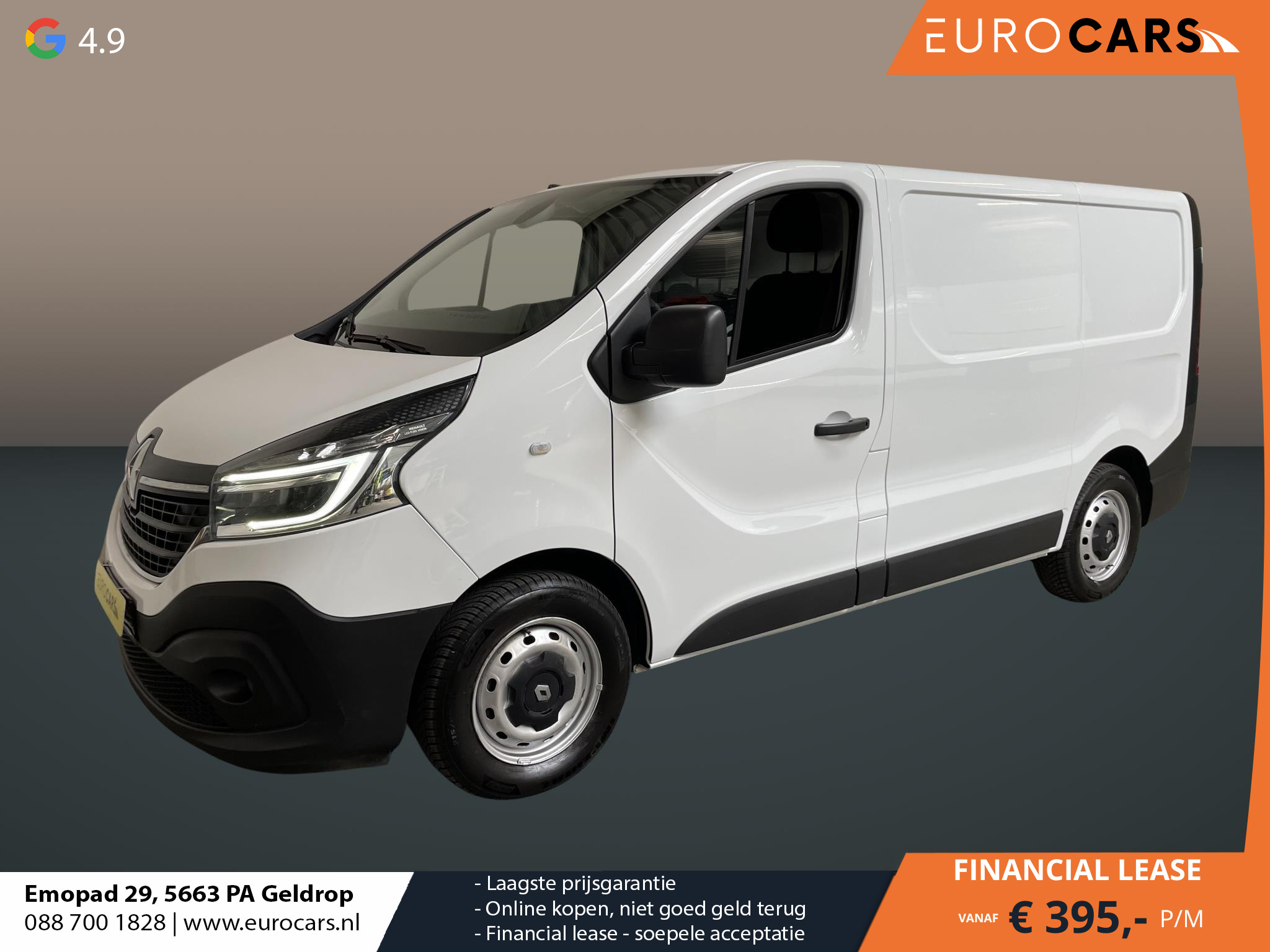Renault Trafic 2.0 dCi 170 T27 L1H1 Comfort Automaat Airco Navigatie Camera Cruise