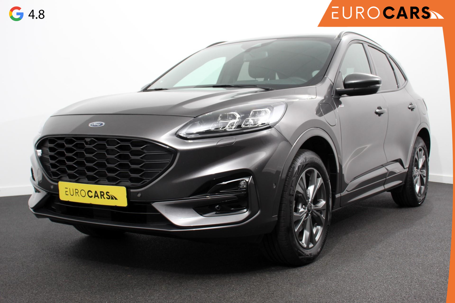 Ford Kuga 2.5 PHEV 225pk ST-Line X | Navigatie | Apple Carplay/Android Auto | Driver Assistance Pack | Winter Pack | Afneembare trekhaak | Elektrische achterklep | Virtual Cockpit | Getinte ramen | Bang & Olufsen Sound System