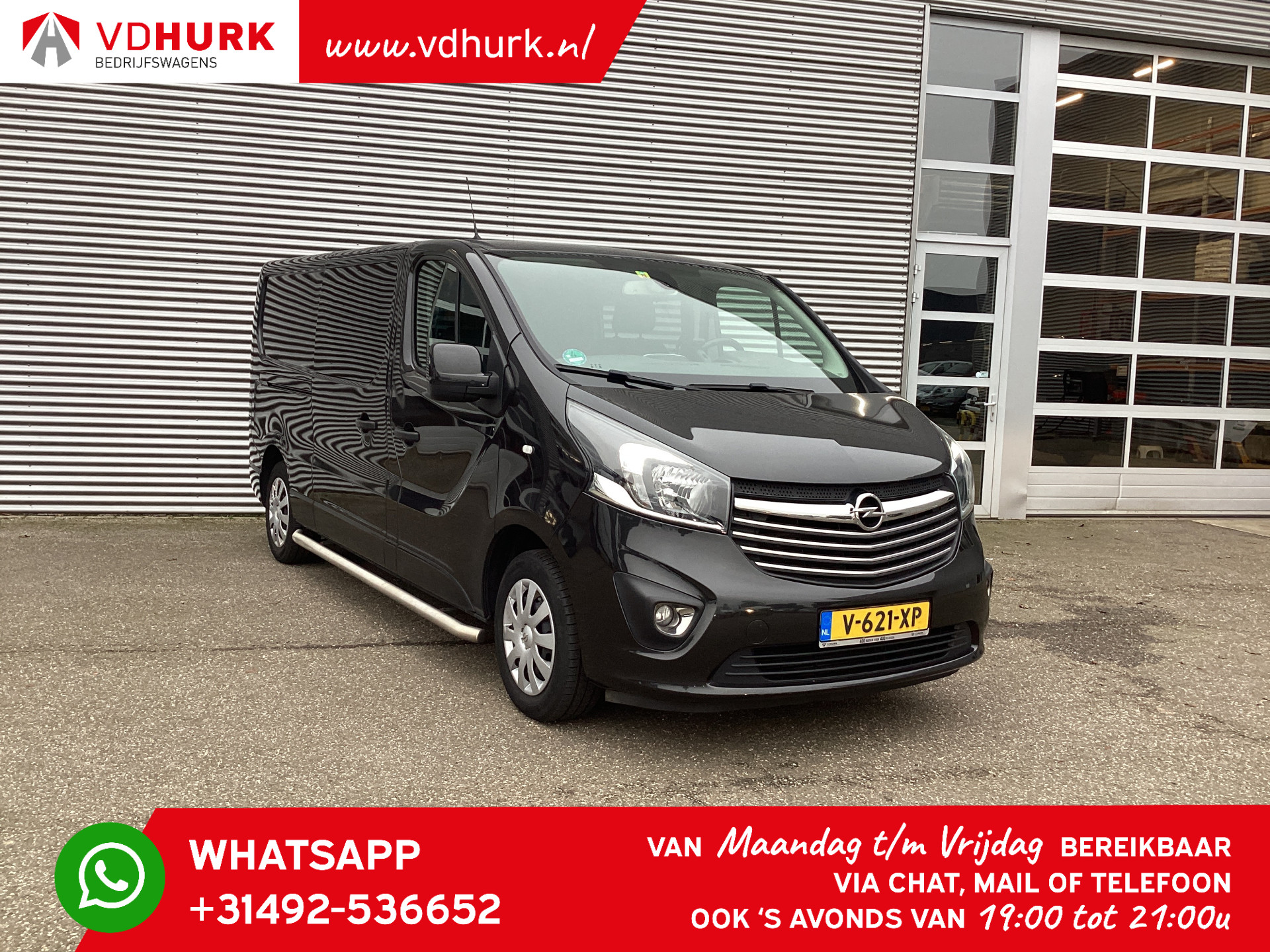 Opel Vivaro 1.6 CDTI 150 pk L2 DC Dubbel Cabine/ 2x Schuifdeur/ Keyless/ Stoelverw./ Navi/ Cruise/ PDC/ Sidebars