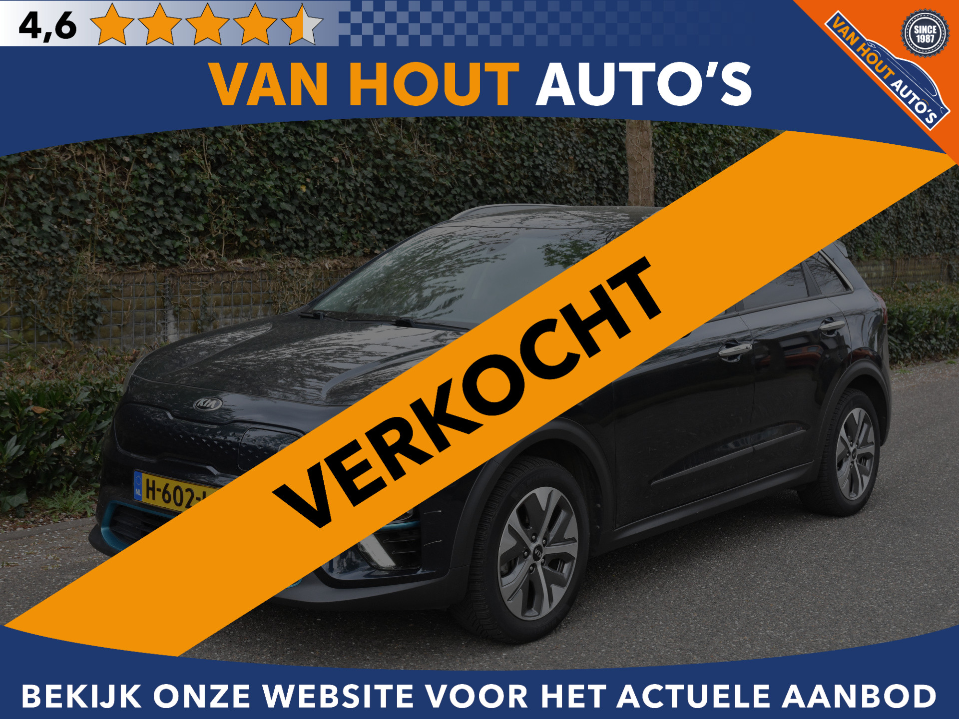 Kia e-Niro ExecutiveLine 64 kWh | LEDER | CAMERA | VERKOCHT