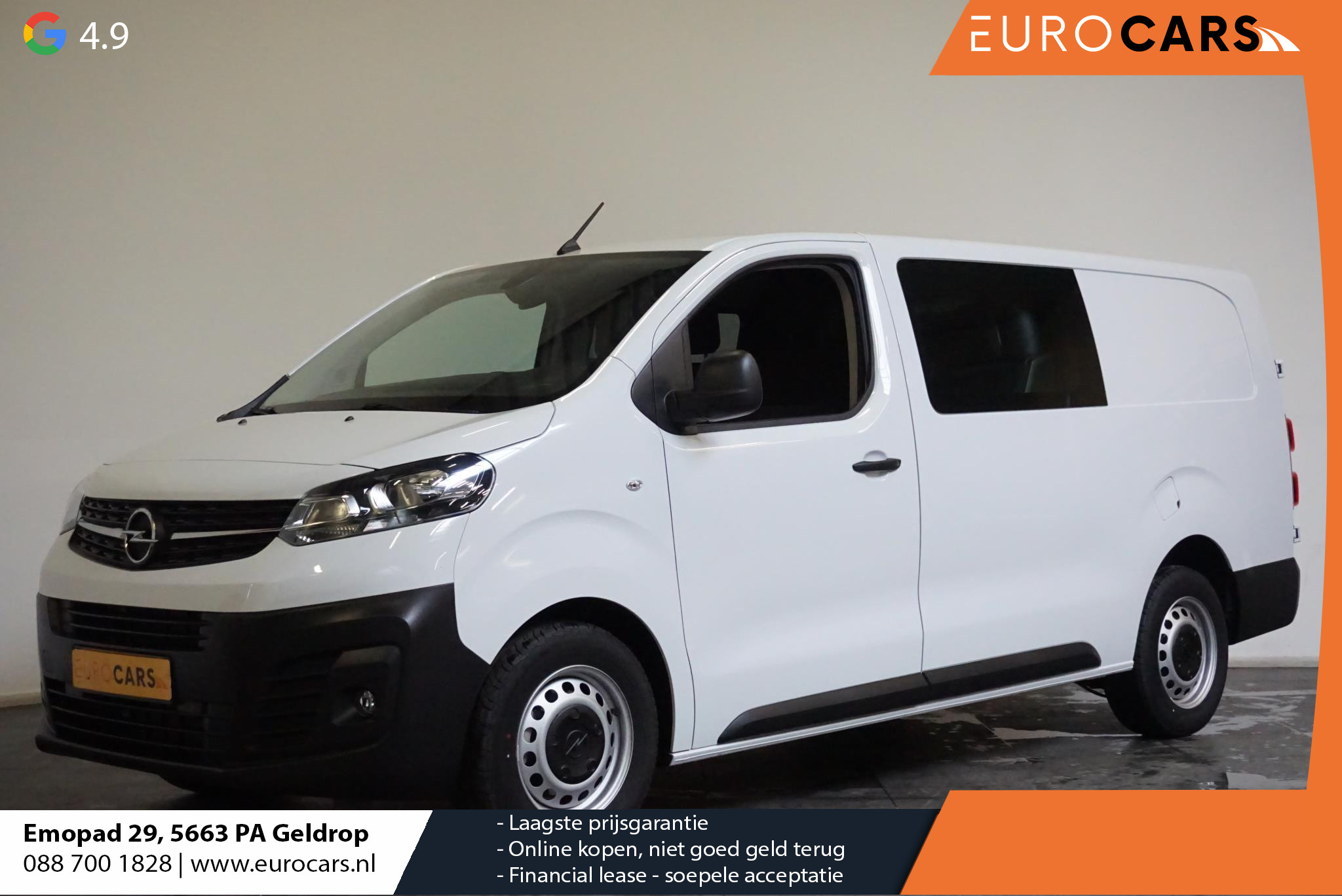 Opel Vivaro 2.0 CDTI L3H1 Dubbele Cabine Edition Airco Navigatie Trekhaak