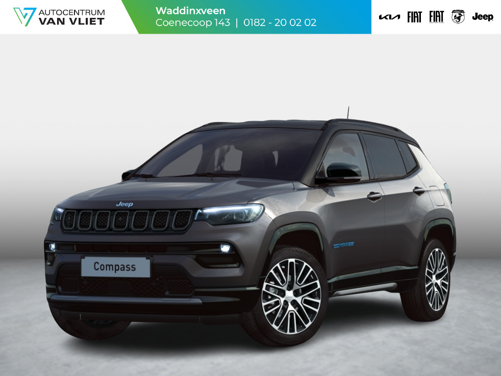 Jeep Compass 4xe 240 Plug-in Hybrid Electric Summit | Safety Pack | Winter Pack | Schuif/Kanteldak