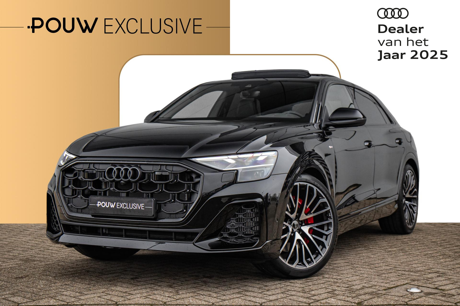 Audi Q8 60 TFSI e 490pk quattro Pro Line S Competition | Panoramadak | B&O | 360 camera
