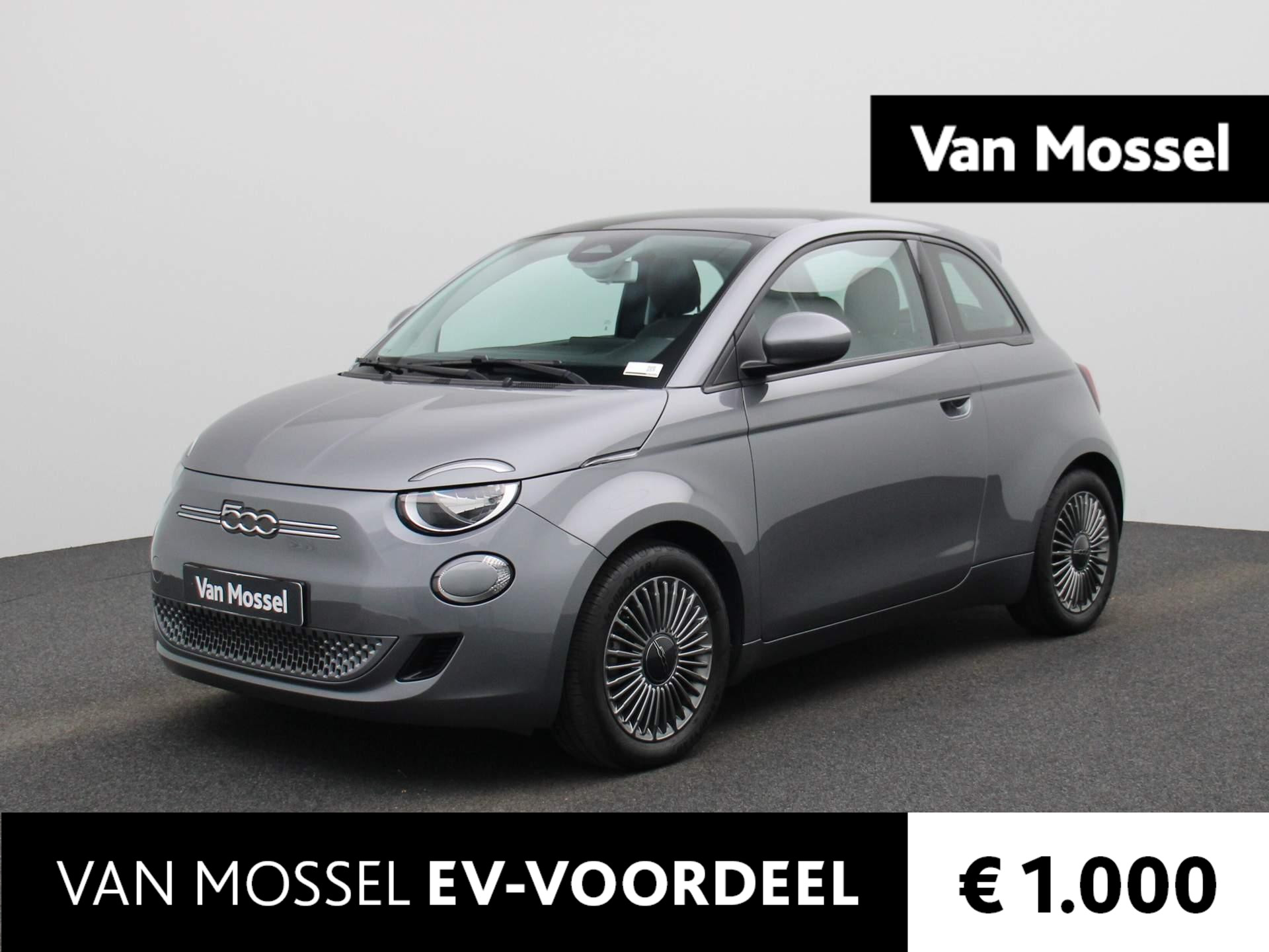 Fiat 500e Icon 42 kWh | Navigatie | Climate-Control | Panoramadak | Cruise-Control | Stoelverwarming |