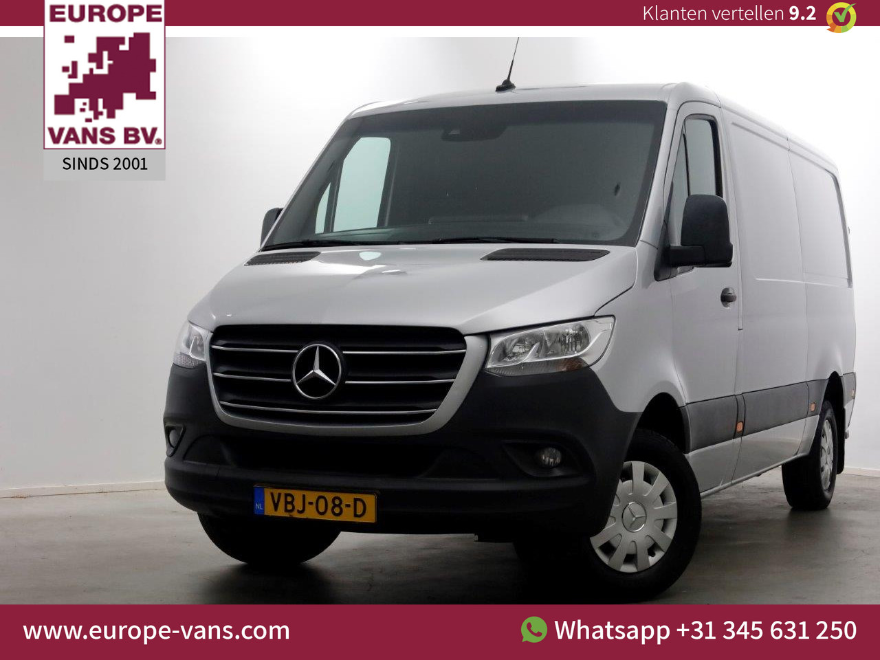 Mercedes-Benz Sprinter 316 CDI 163pk E6 RWD L2H1 7G Automaat Navi/Camera Trekhaak 2800kg 08-2019