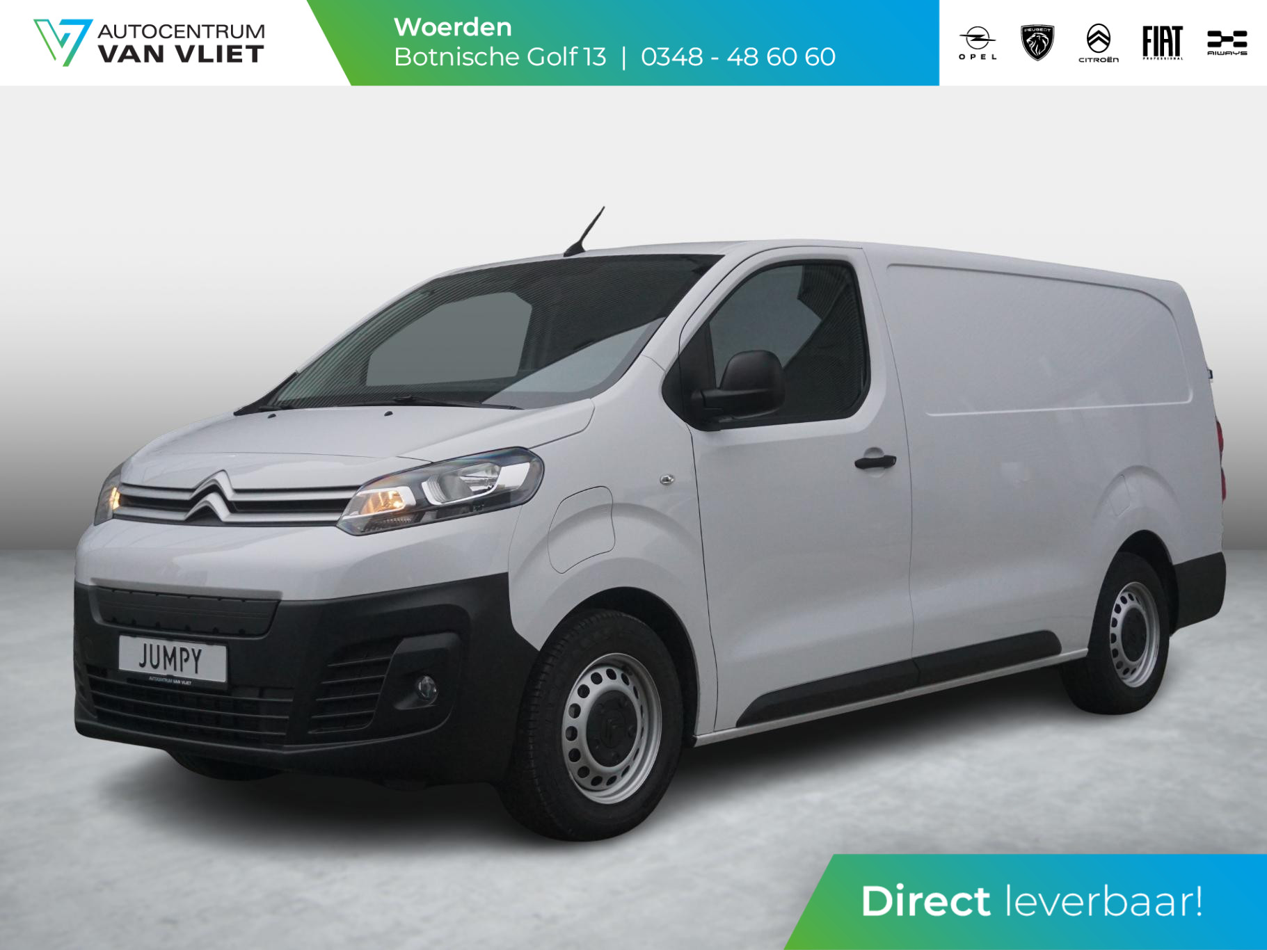 Citroën ë-Jumpy L3 75 kWh | navi incl. Apple Carplay | camera | rijklaarprijs