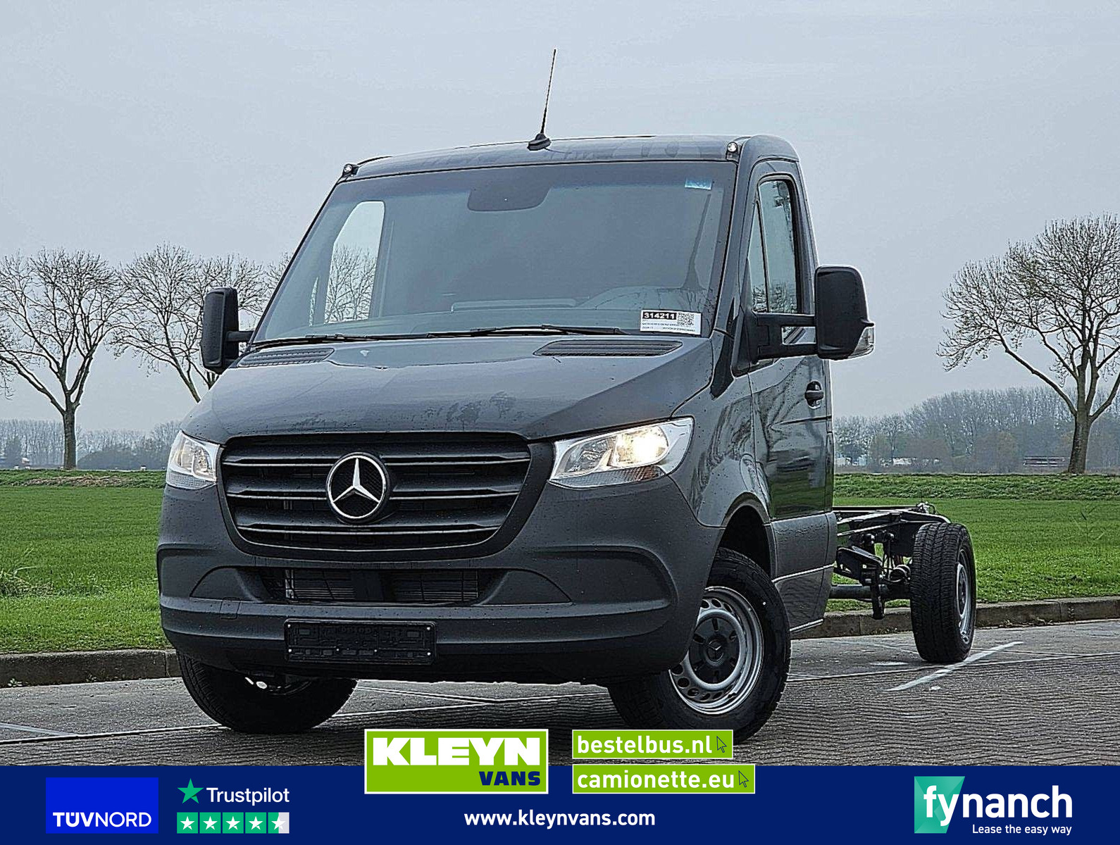 Mercedes-Benz Sprinter 317 chassis-cabine xl!