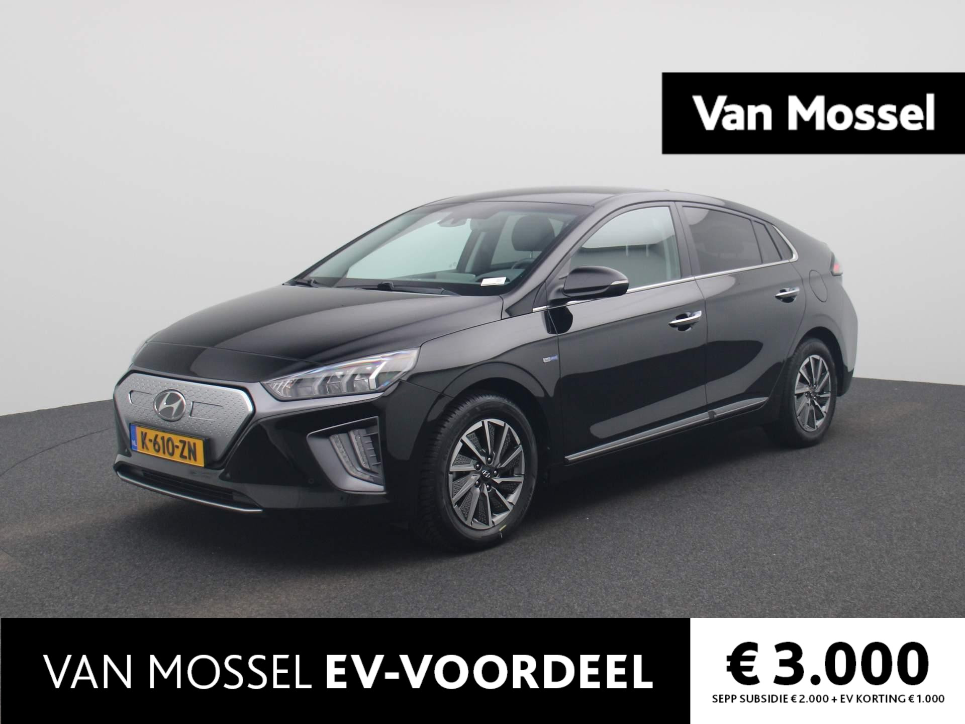 Hyundai IONIQ Premium EV 38 kWh | Lederen Bekleding | Navigatie | Camera | Memory | Stoelverwarming + Stuurventilatie |