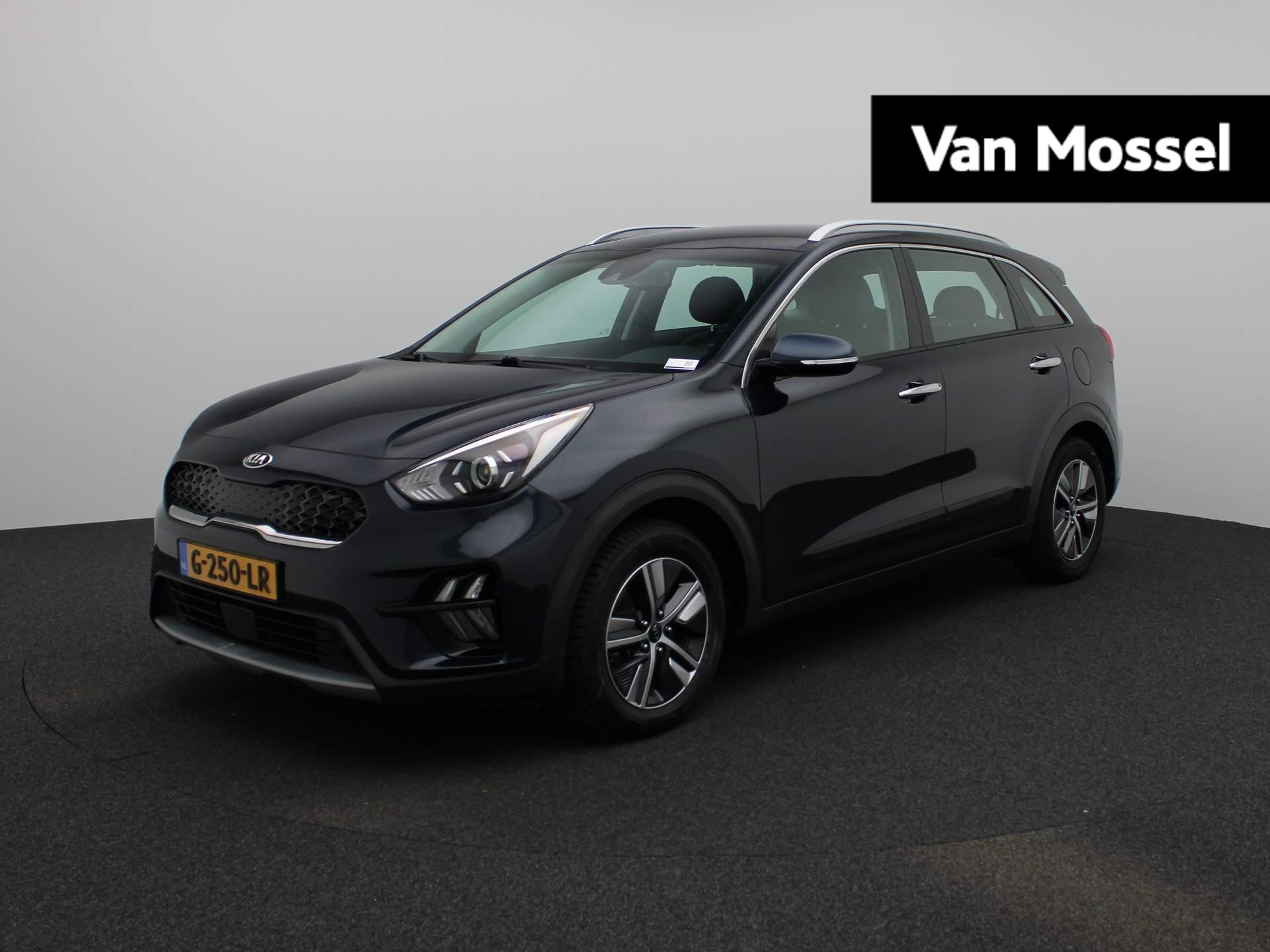 Kia Niro 1.6 GDi Hybrid DynamicLine | ACHTERUITRIJCAMERA | APPLE CARPLAY - ANDROID AUTO | NAVIGATIE | ADAPTIVE CRUISE CONTROL | LANE ASSIST | CLIMATE CONTROL | HALF-LEDEREN STOELEN | PARKEERSENSOREN | LICHTMETALEN VELGEN |