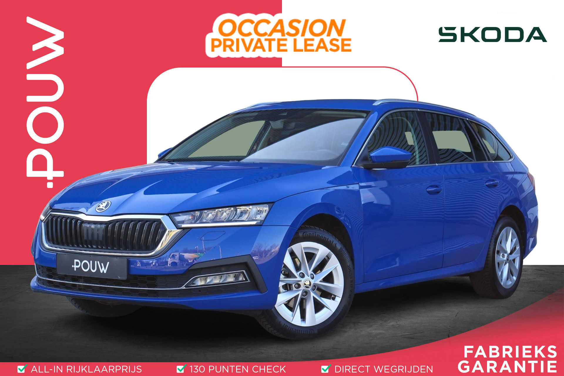 Škoda Octavia Combi 1.5 e-TSI 150pk DSG Business Edition Plus | Stoel- / Stuurverwarming | Draadloos Telefoonladen | Apple CarPlay/ Android Auto | Adaptieve Cruise