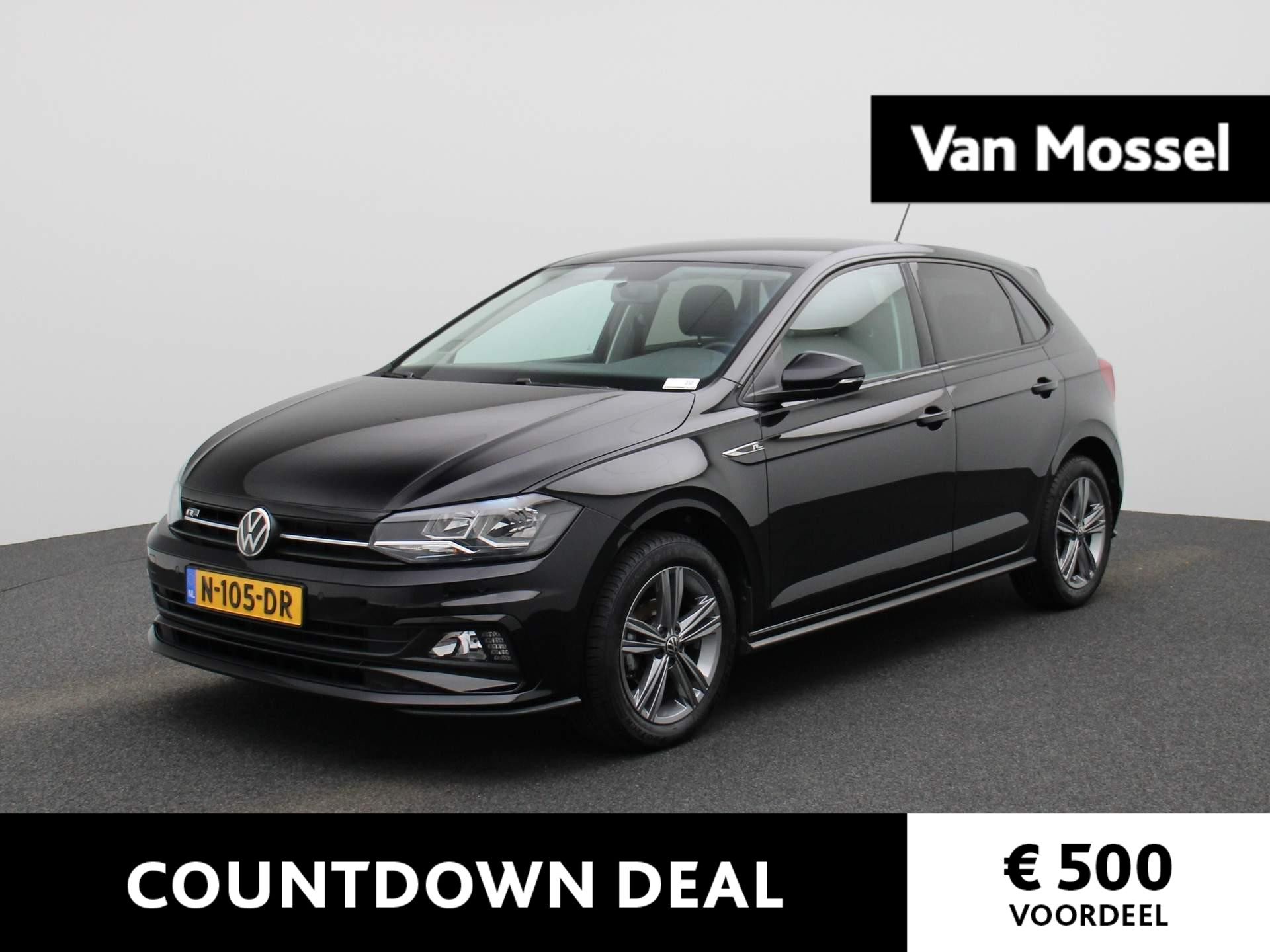 Volkswagen Polo 1.0 TSI R-Line Edition 95 PK | Apple Carplay | Adaptive Cruise Control | Parkeersensoren | Navigatie | DAB Radio | Bluetooth | Airco |