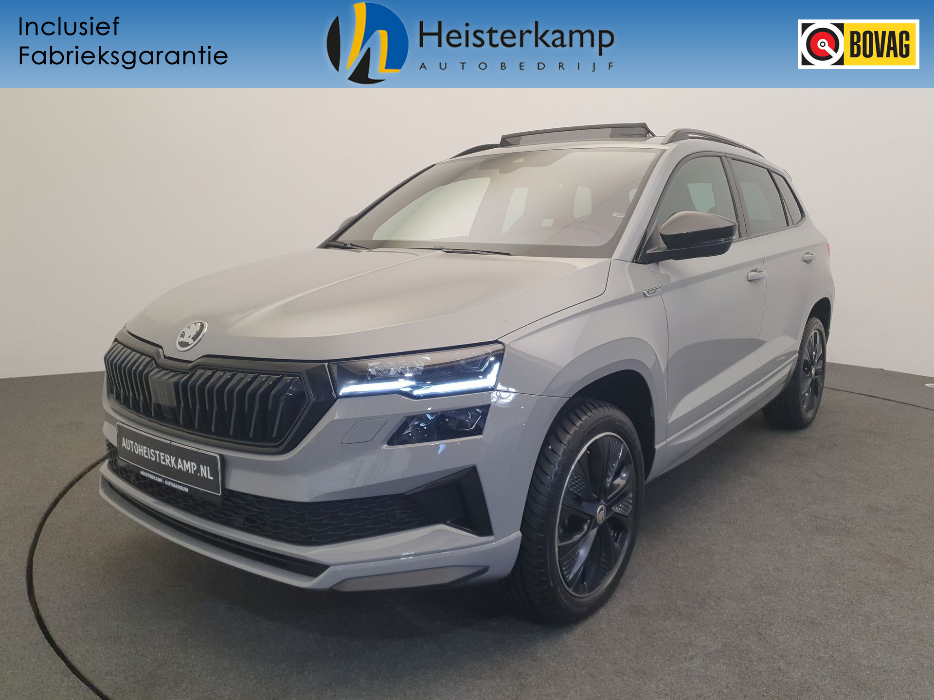 Škoda Karoq 1.5 TSI 150pk DSG/AUT Sportline Wegklapbare trekhaak, Panoramadak, ACC