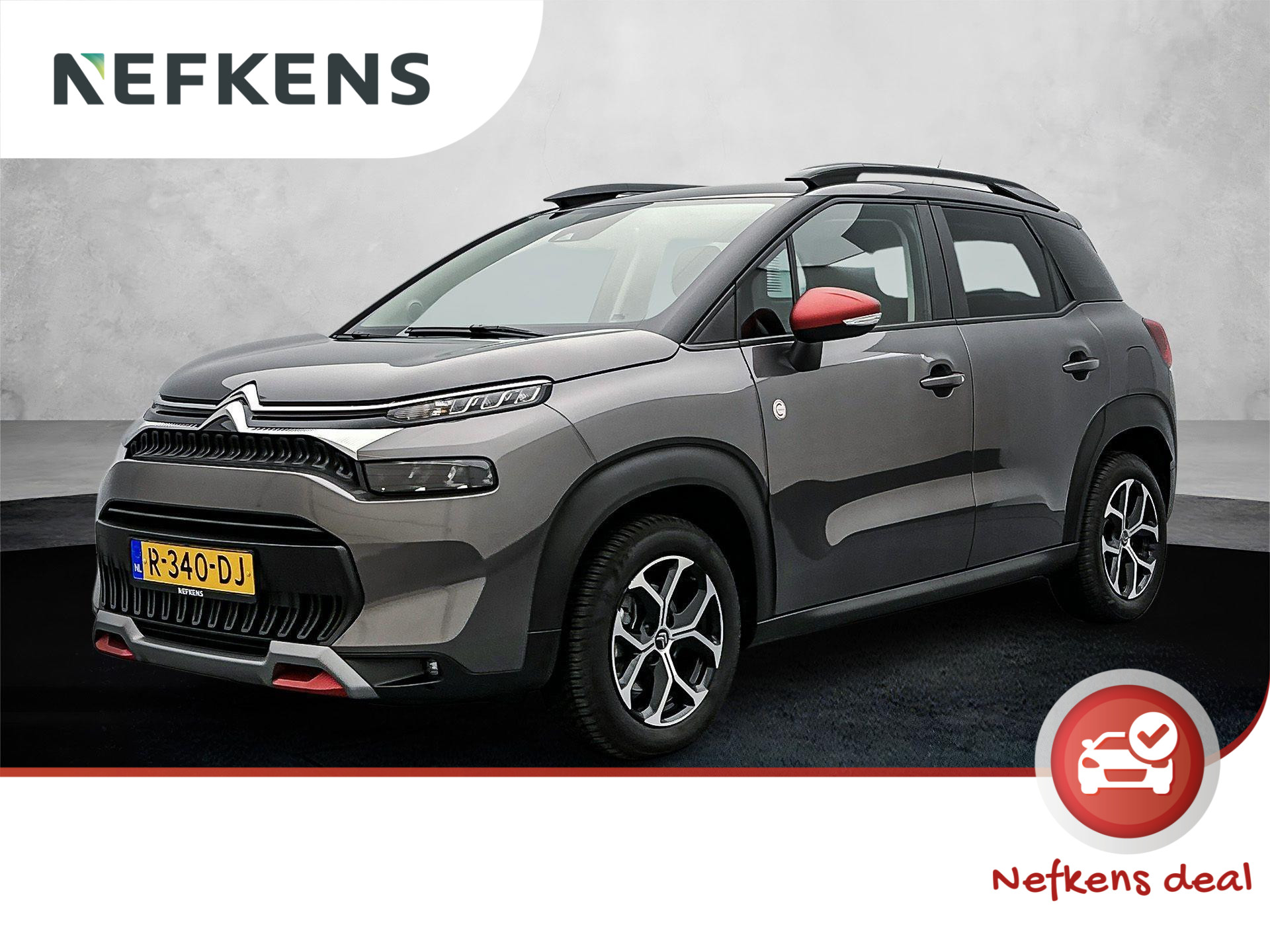 Citroën C3 Aircross 110pk P.T. C-Series (1ste eig./NAV./Climate/16"LMV/Cruise/AppleCarplay/ALLseason/NL Auto!!)