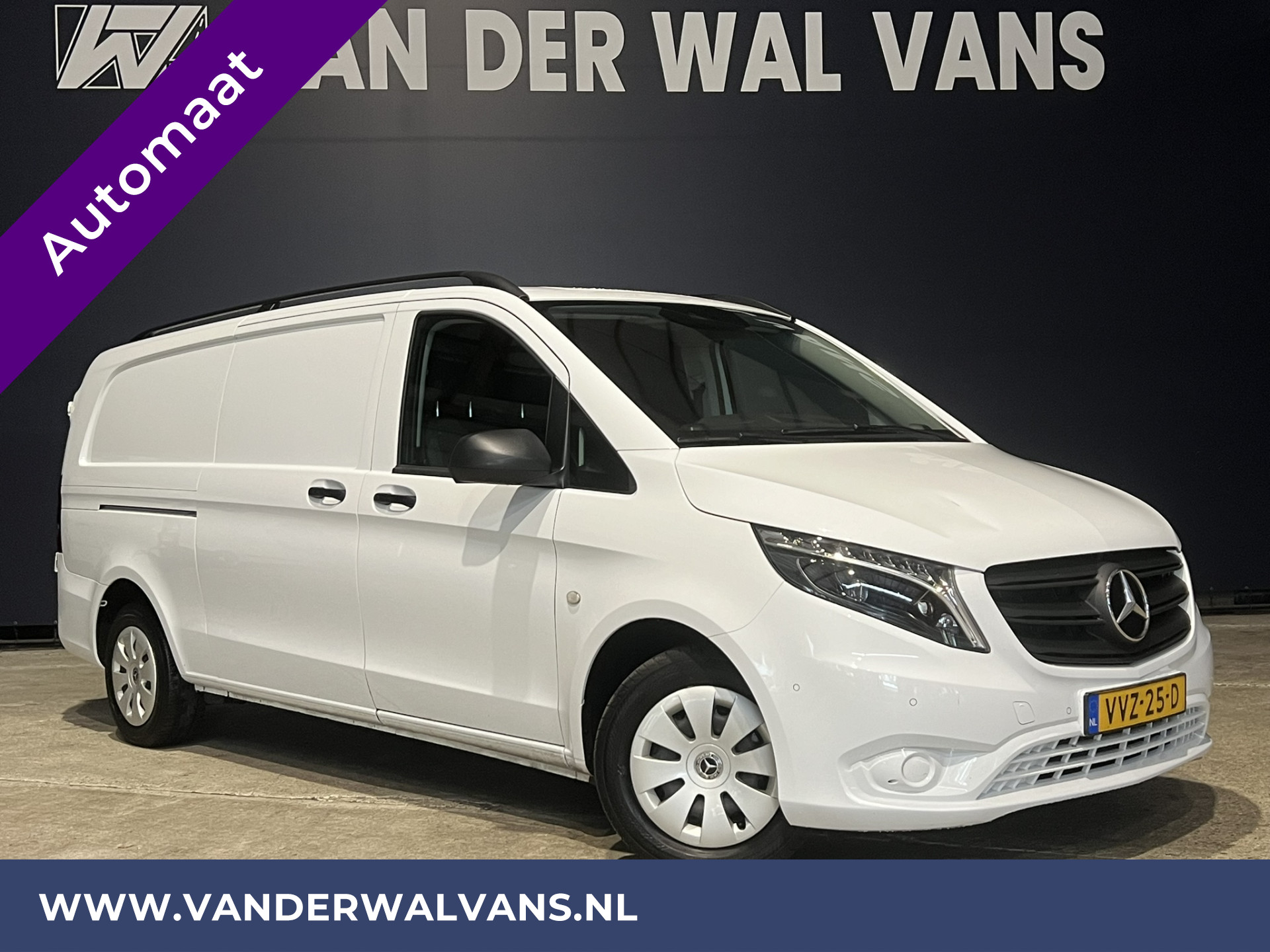 Mercedes-Benz Vito 116 CDI 164pk 9G Tronic Automaat L3H1 XL Fabrieksgarantie Euro6 Airco | LED | Camera cruisecontrol, parkeersensoren, Apple Carplay, Android auto, 2500kg Trekhaak