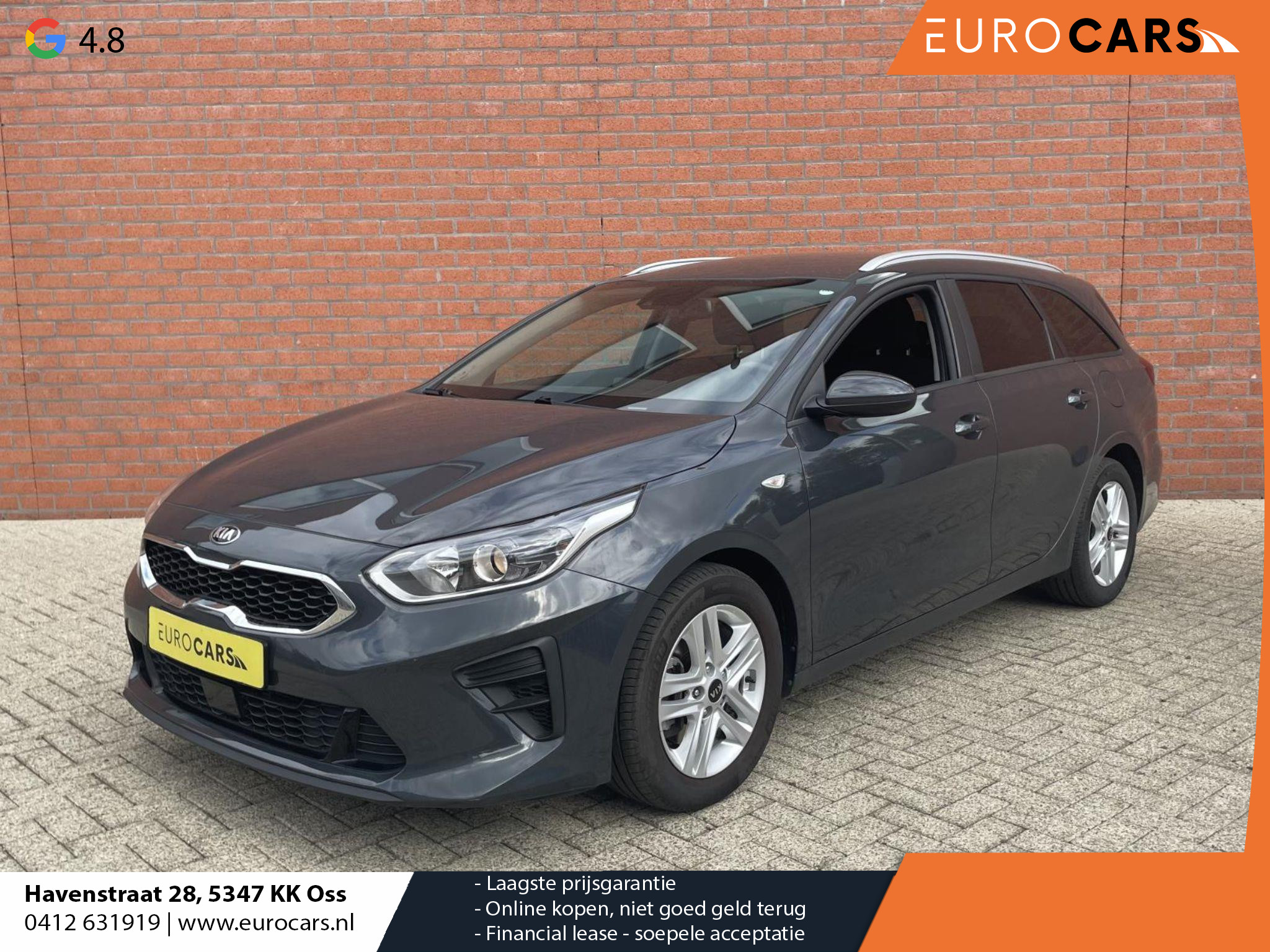 Kia Ceed Sportswagon 1.0 T-GDi 101pk Active | Navigatie | Apple Carplay/Android Auto | Camera | Stoel- en stuurverwarming | Cruise Control | Climate Control | Start/Stop systeem | Getinte ramen