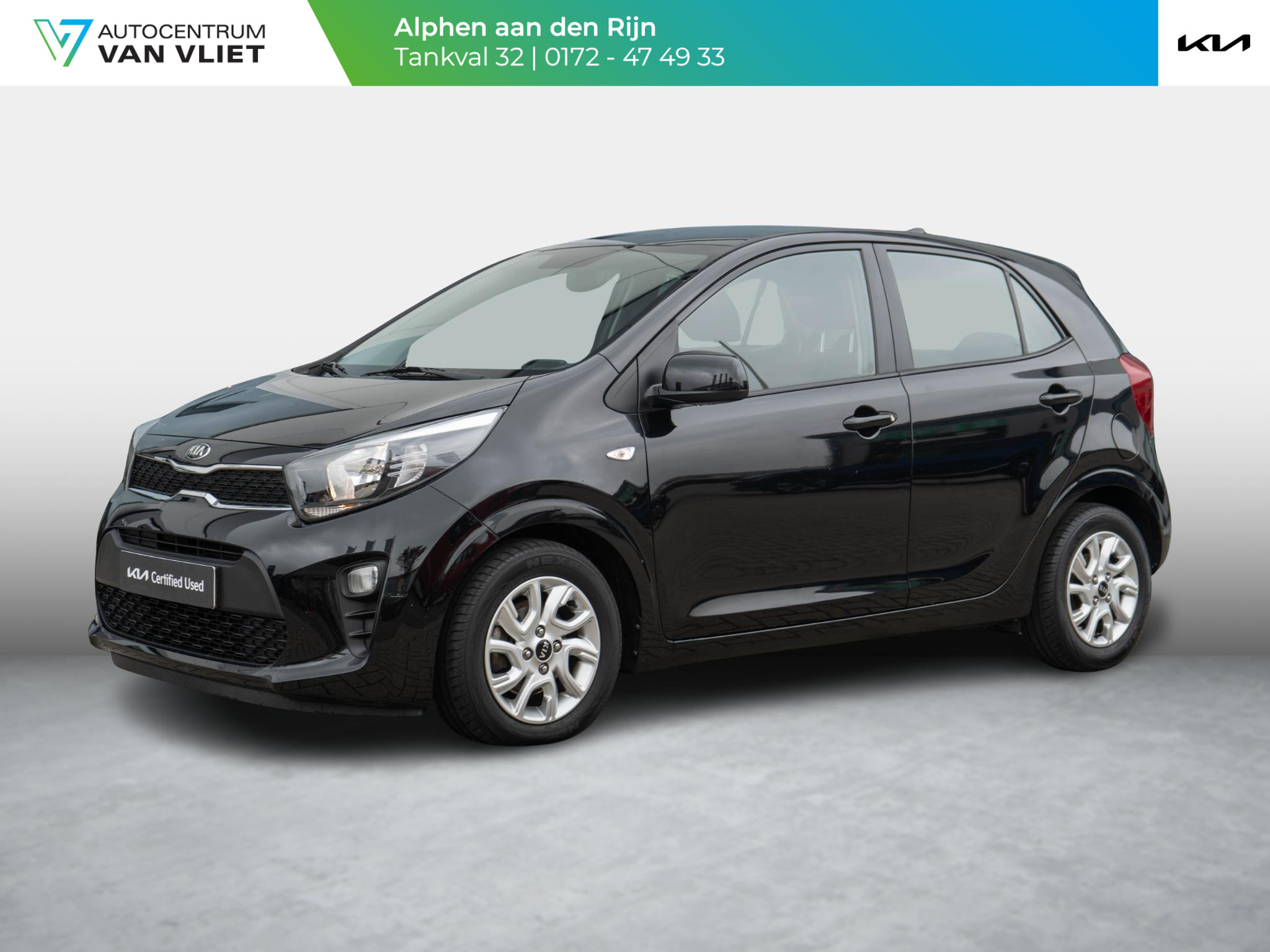 Kia Picanto 1.0 CVVT Dynamicline | Carplay | Camera | Airco | Bluetooth | Perfect Kia dealeronderhouden |
