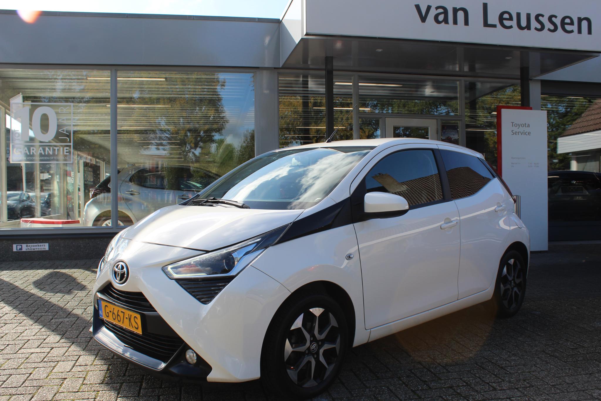 Toyota Aygo 1.0 VVT-I X-CITE APPLE/ANDROID LM VELGEN CLIMA DAB EL-RAMEN & SPIEGELS BLUETOOTH PRIVACY GLASS