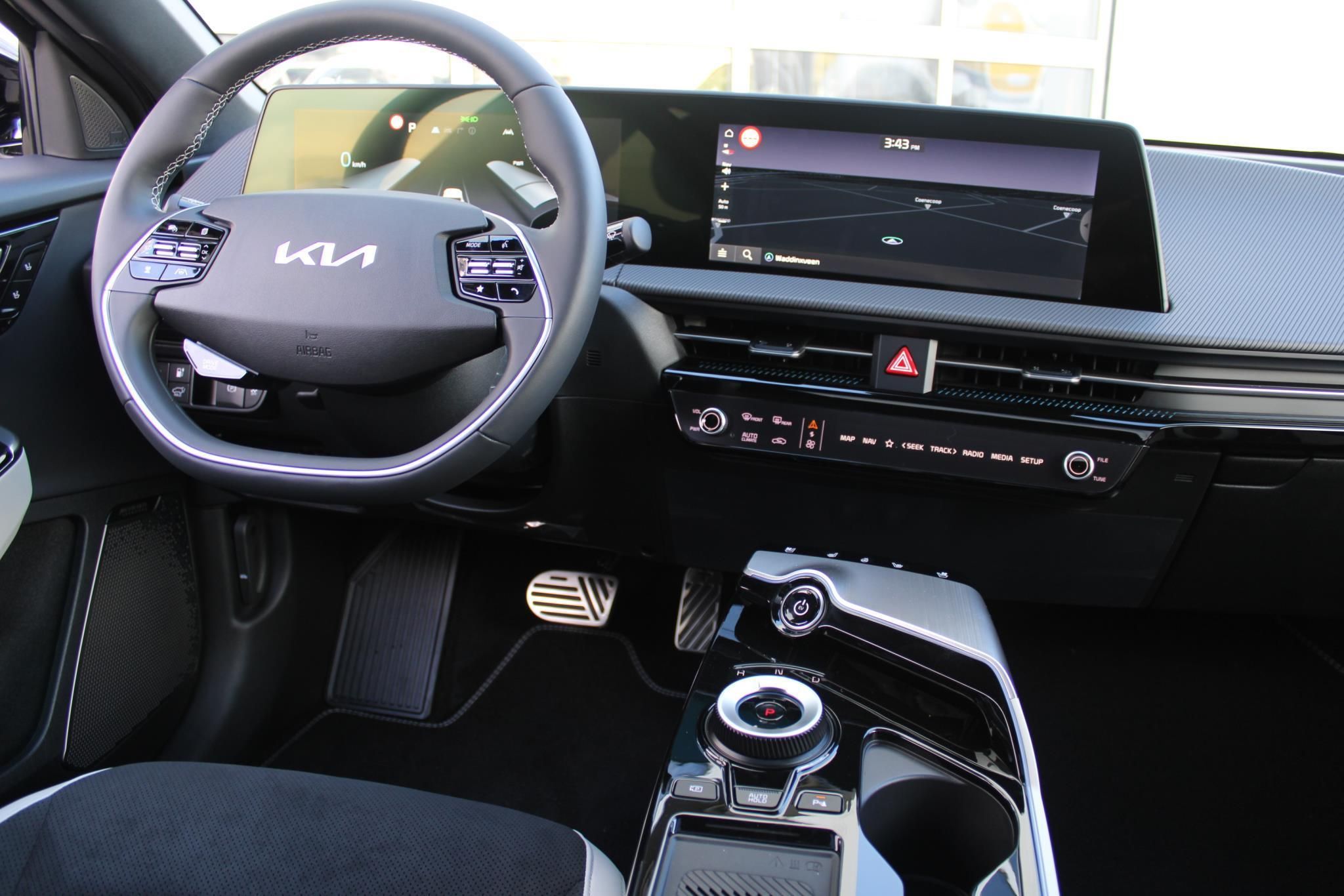 Kia EV6 GT-Line 77 kWh | Nieuw te bestellen | Schuif-/kanteldak | Stoel-/stuurverwarming | LED | Navi | Head-Up | 360 Camera | Meridian