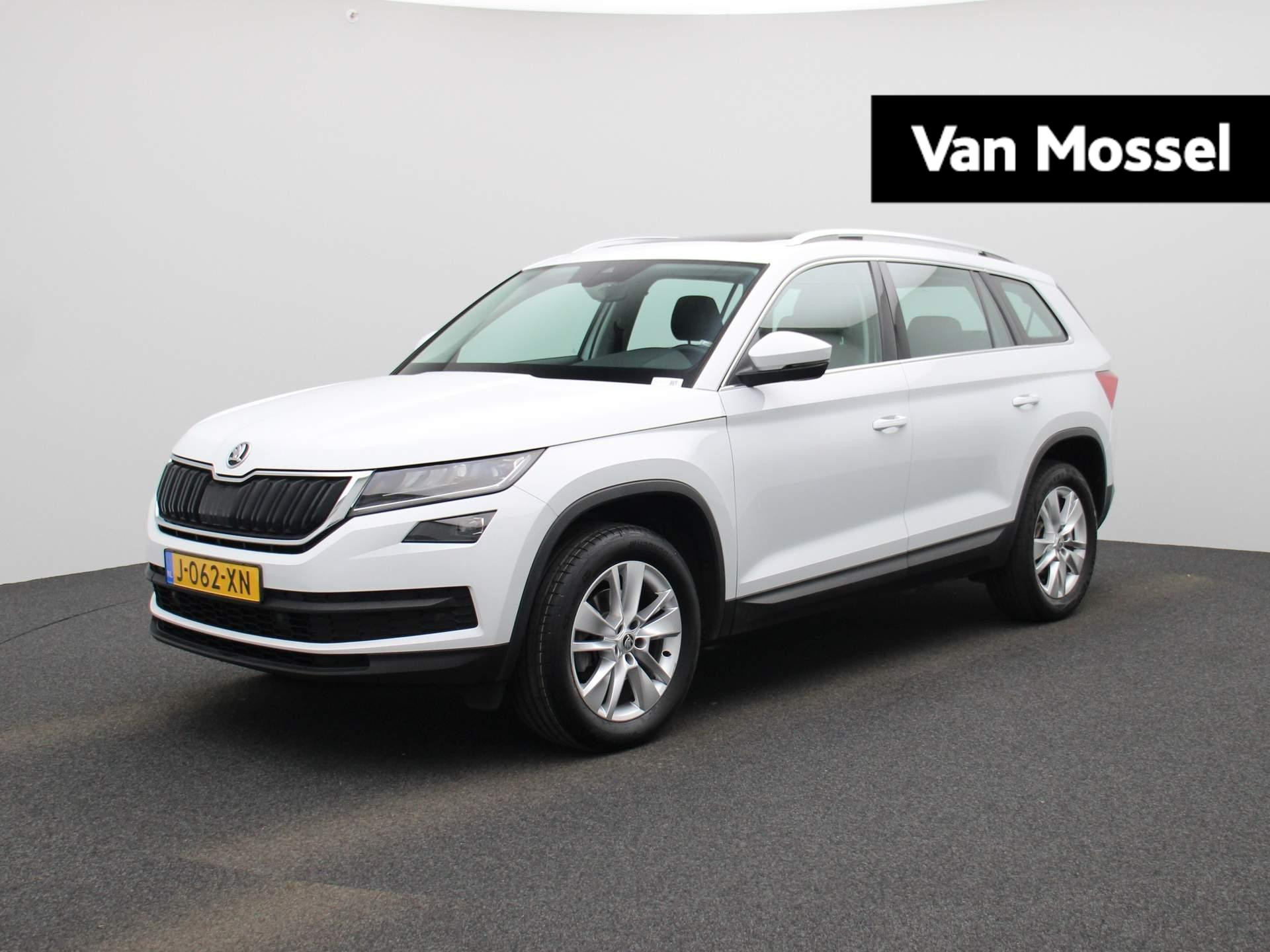 Škoda Kodiaq 1.5 TSI Business Edition 7p. |  7 ZITS | AUTOMAAT | PANORAMADAK | VIRTUAL COCKPIT | NAVIGATIE | LED KOPLAMPEN | ACHTERUITRIJCAMERA | ELEKTRISCHE ACHTERKLEP | STOELVERWARMING | CANTON AUDIO | ADAPTIVE CRUISE CONTROL | APPLE CARPLAY / ANDROID AUTO | TREKHAAK |