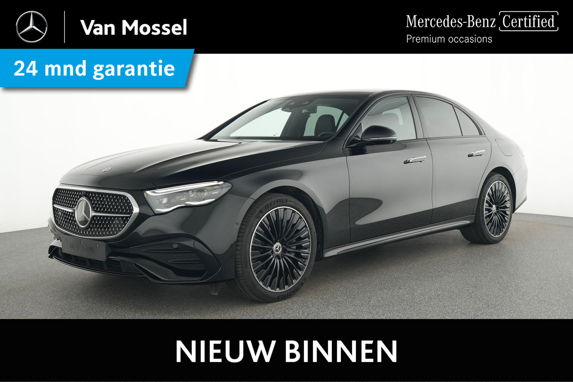 Mercedes-Benz E-Klasse 300 e AMG Line /Panoramadak / Burmester/ 20 Inch/ leder /Stoelventilatie