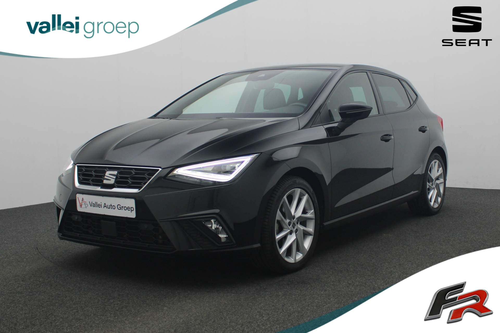 SEAT Ibiza 1.0 EcoTSI 110PK DSG FR Business Intense | Camera | Stoelverwarming | Leder/alcantara | Navi | Sportonderstel | ACC | Keyless | Apple Carplay / Android Auto