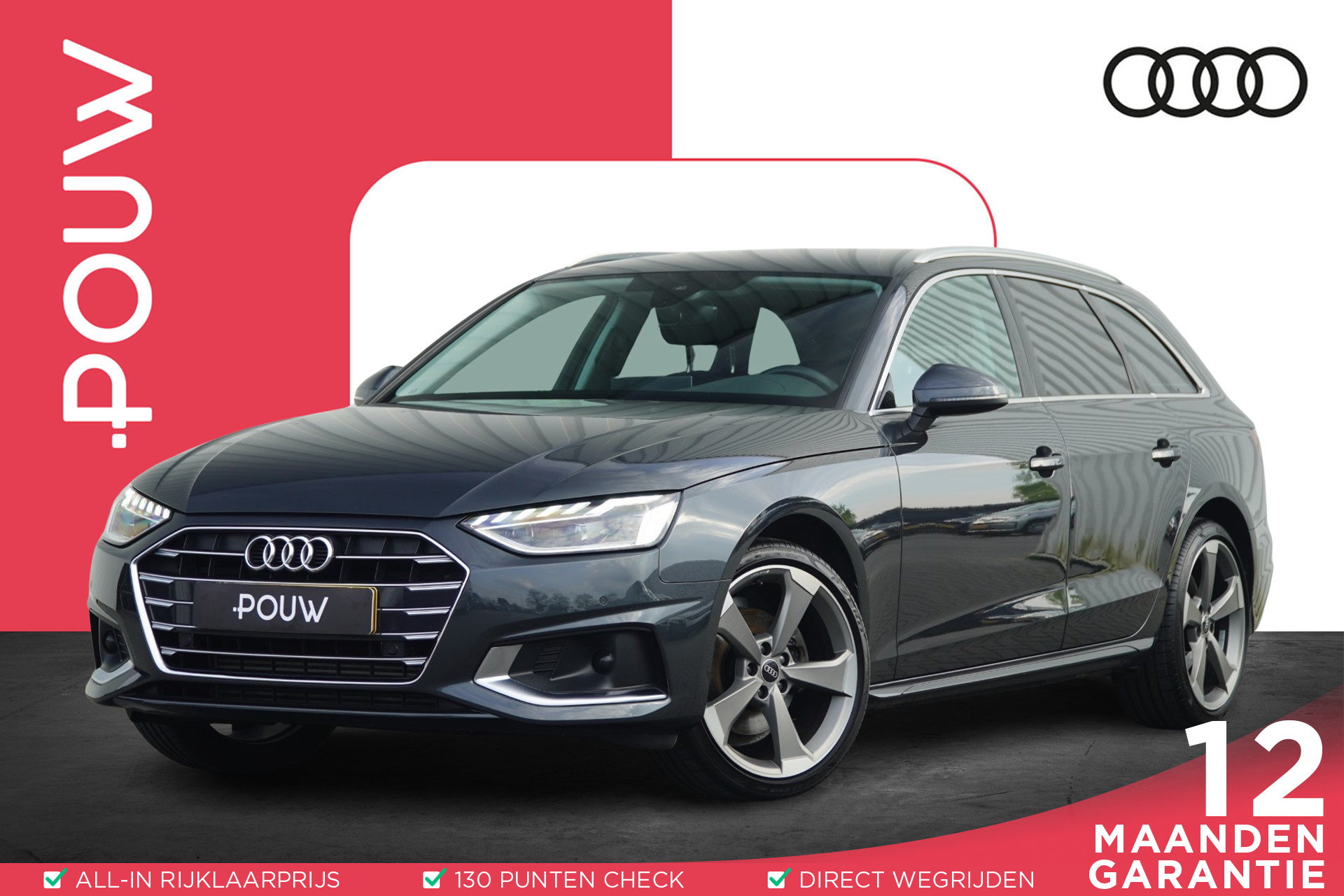 Audi A4 Avant 35 TFSI Advanced Edition | 19" LM | Stoelverwarming | Parkeersensoren