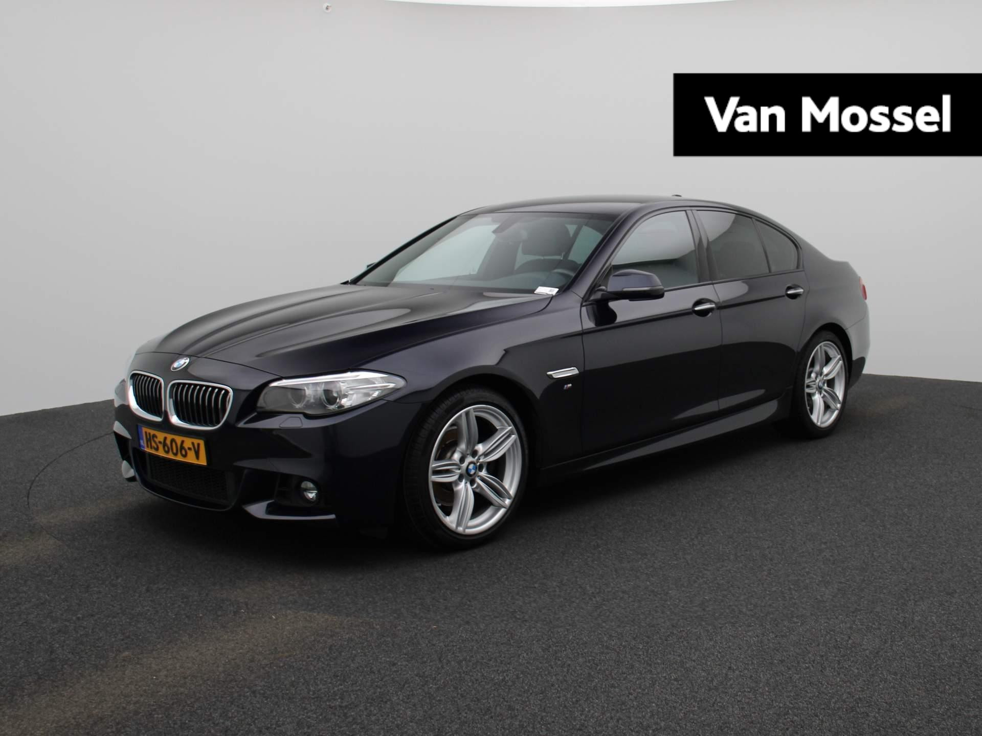 BMW 5 Serie 520i High Executive | M-Sport | Lederen Bekleding | Navigatie | Memory Seat | Stoelverwarming | Parkeersensoren |