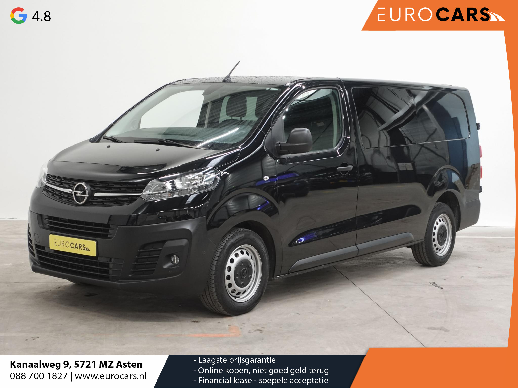 Opel Vivaro 2.0 CDTI L3H1 Dubbele Cabine Edition 144PK Airco Navi Camera Parkeersensoren Trekhaak Cruise Control