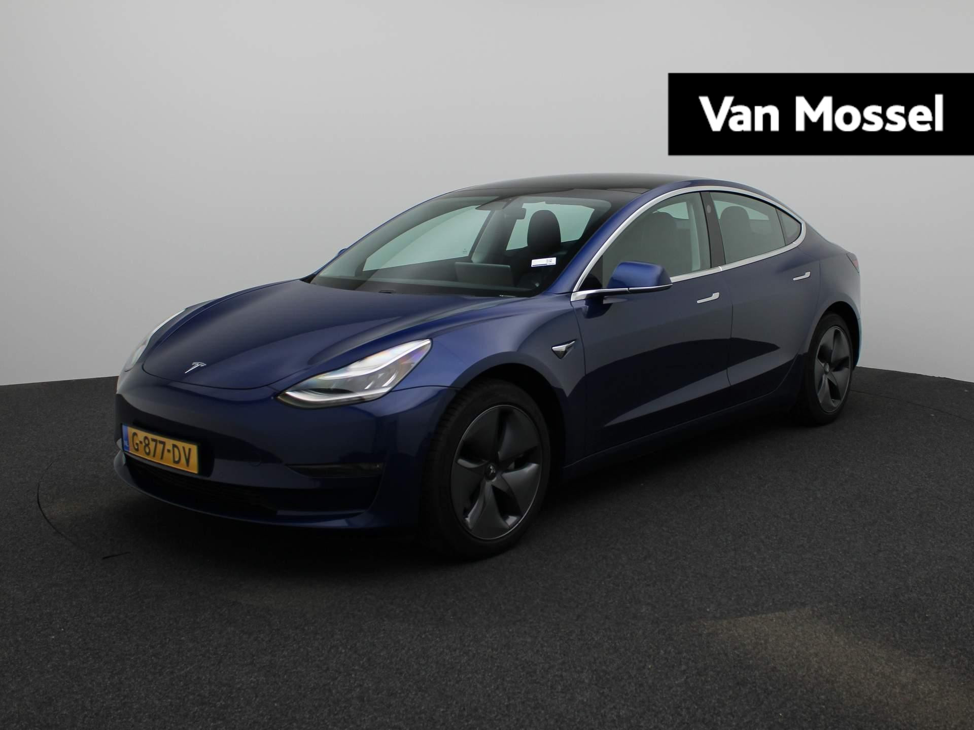 Tesla Model 3 Long Range AWD 75 kWh | LEDER | ACHTERUITRIJCAMERA | LED VERLICHTING | PANORAMADAK |