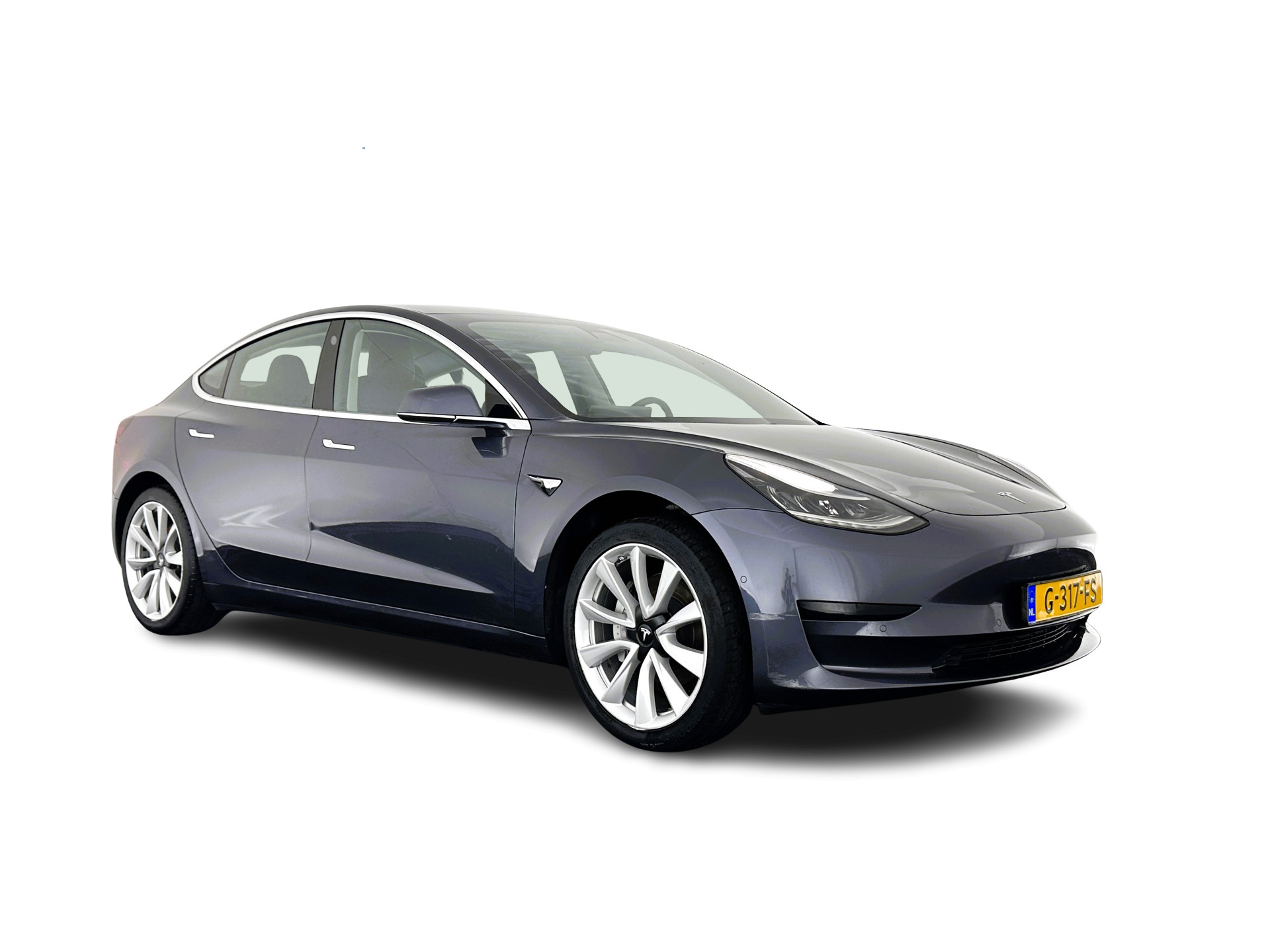 Tesla Model 3 Standard RWD Plus 60 kWh [ 3-Fase ] (INCL-BTW) Aut. *PANO | AUTO-PILOT | NAPPA-LEATHER | KEYLESS | FULL-LED | MEMORY-PACK | SURROUND-VIEW | DAB | APP-CONNECT | DIGI-COCKPIT | LANE-ASSIST | COMFORT-SEATS | TOWBAR | 19"ALU*