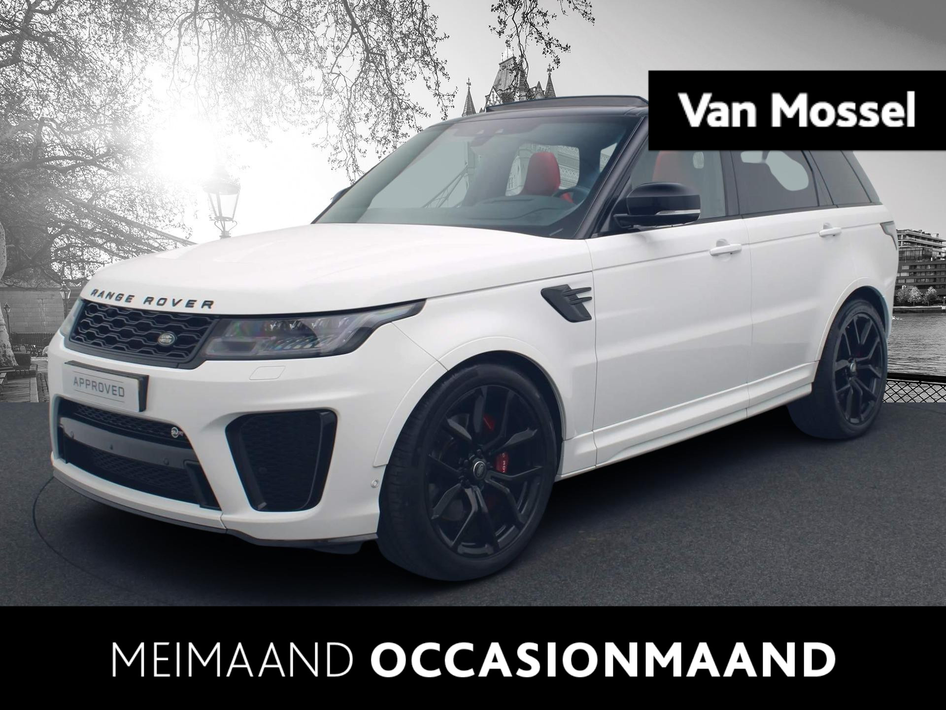 Land Rover Range Rover Sport 5.0 V8 Super Charged SVR | Head Up | Carbon | Adaptieve Cruise | 22 Inch | Sportuitlaat |