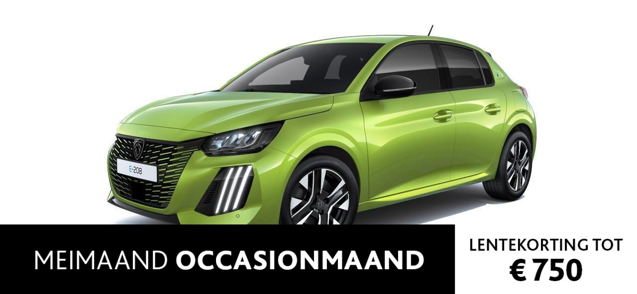 Peugeot e-208 EV Style LIMITED EDITION - CARPLAY/ANDROID AUTO - PARKEERHULP VOOR + ACHTER