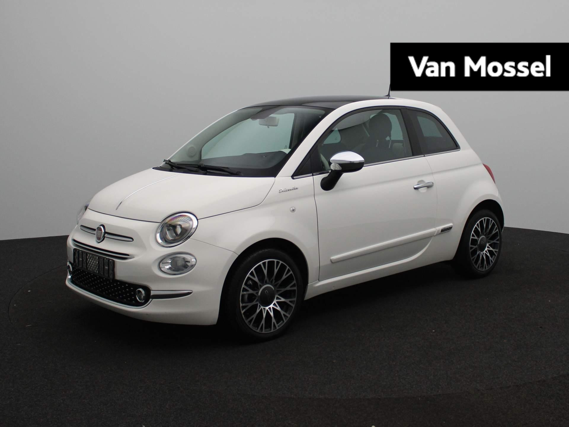 Fiat 500 1.0 Hybrid Dolcevita | Panoramadak | Apple CarPlay | Climate Control | Parkeersensoren | 16'' Velgen |