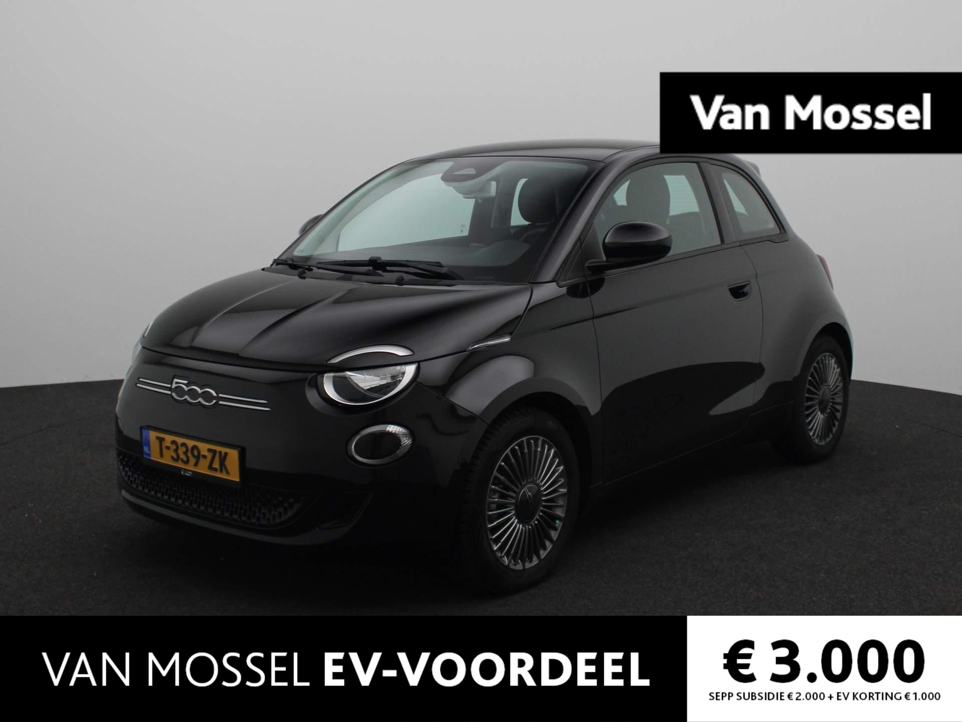 Fiat 500 Icon 24 kWh | €2000,- Overheidssubsidie | LM Velgen | Apple Carplay & Android Auto |