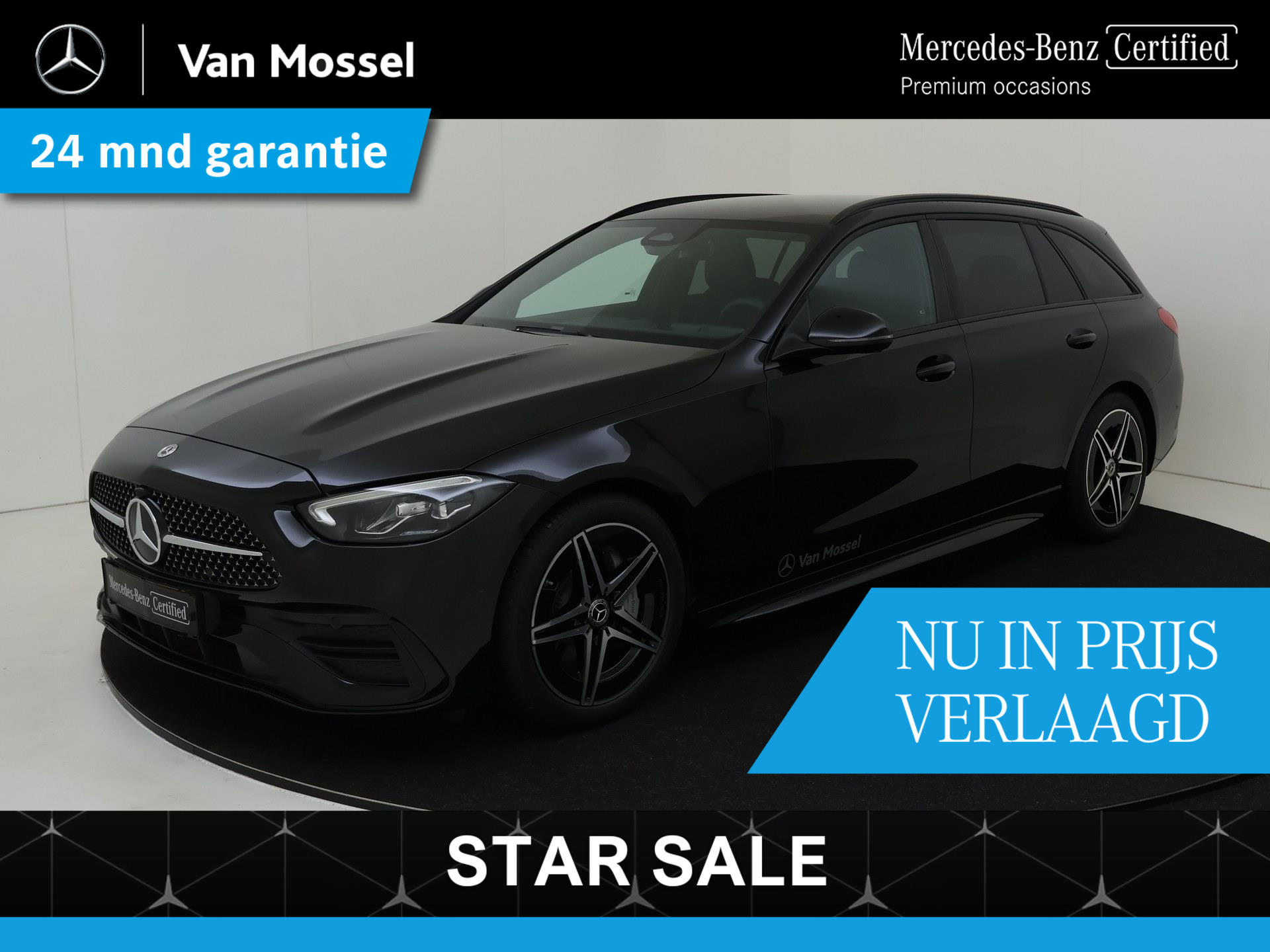 Mercedes-Benz C-Klasse Estate 200 AMG Line / 360Graden-Camera / Stoelverwarming / Memory-Stoelen /