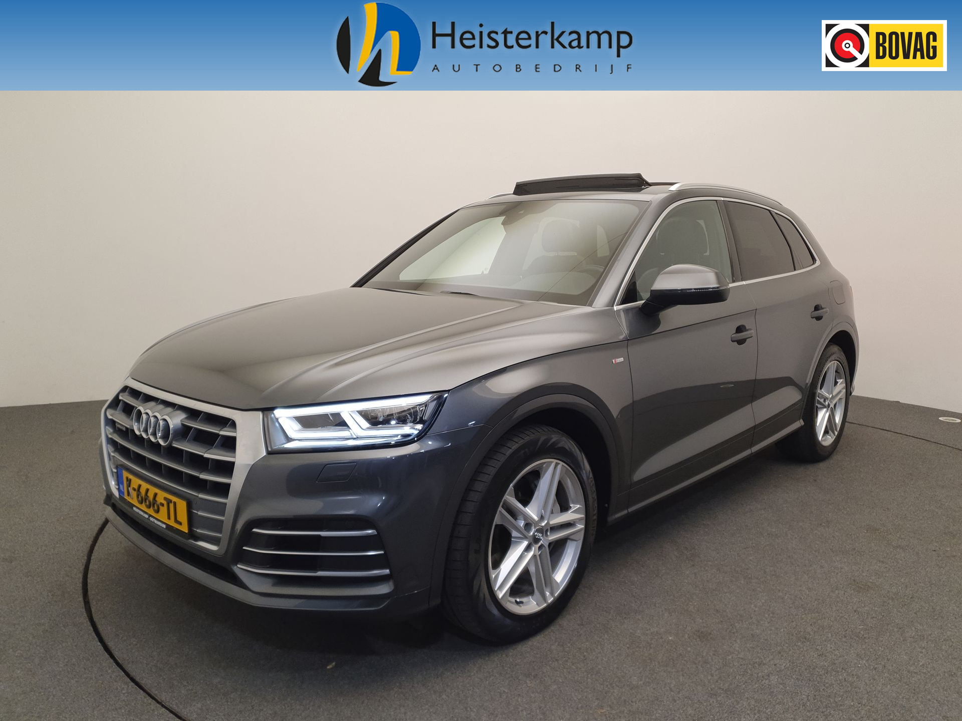 Audi Q5 50 TFSI e quattro S-Line S-Tronic Wegklapbare trekhaak, Luchtvering, Panoramadak