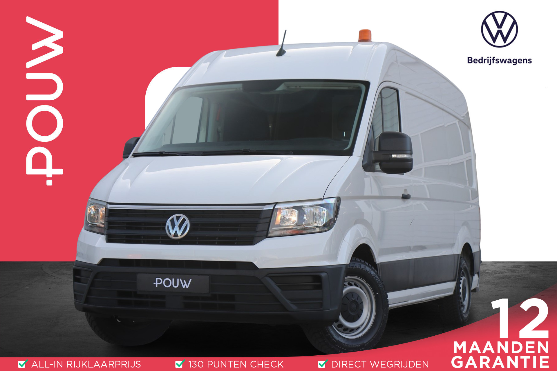 Volkswagen Crafter 30 2.0 TDI 102pk L3H3 | Mobiele Werkplek | Victron Omvormer 12/2000 | App Connect Navigatie | Airco | Cruise Control | Zwaailicht