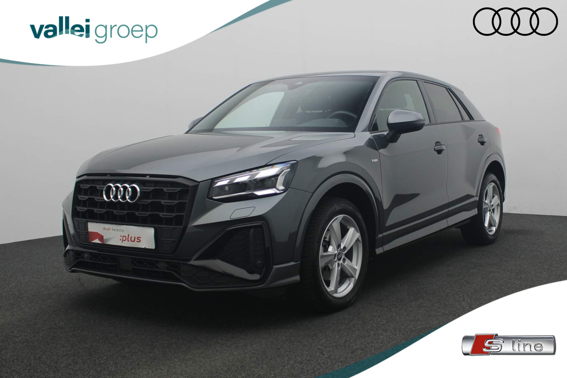 Audi Q2 35 TFSI 150PK S-tronic S Edition | Matrix LED | Trekhaak | Navi | Camera | Cruise | Clima | 17 inch | Zwart optiek