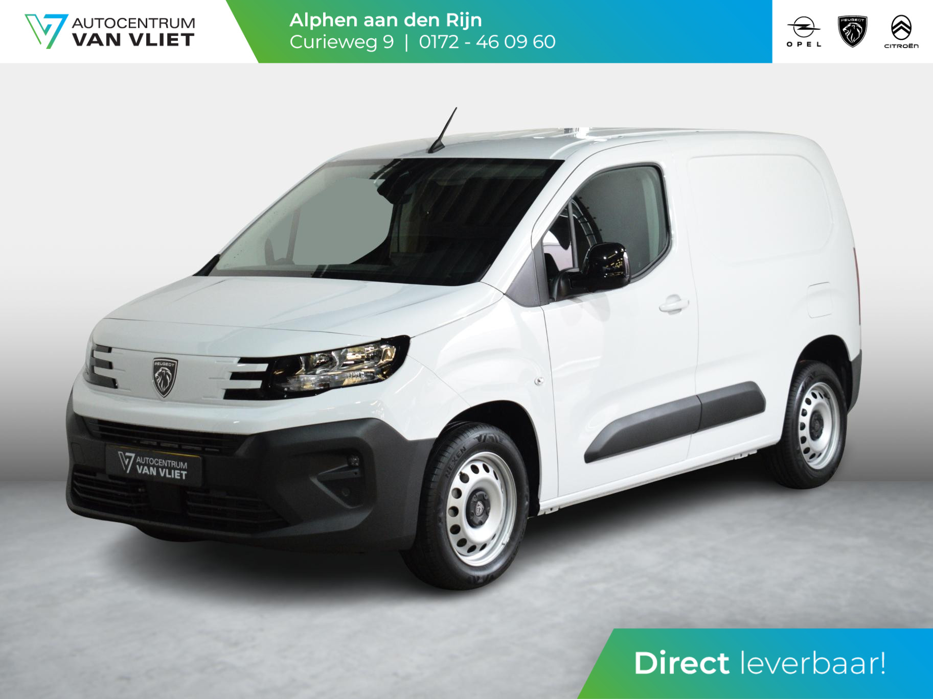 Peugeot Partner L1 100 Pk. | Apple Carplay | camera | betimmering | Climate Control | Keyless Entry