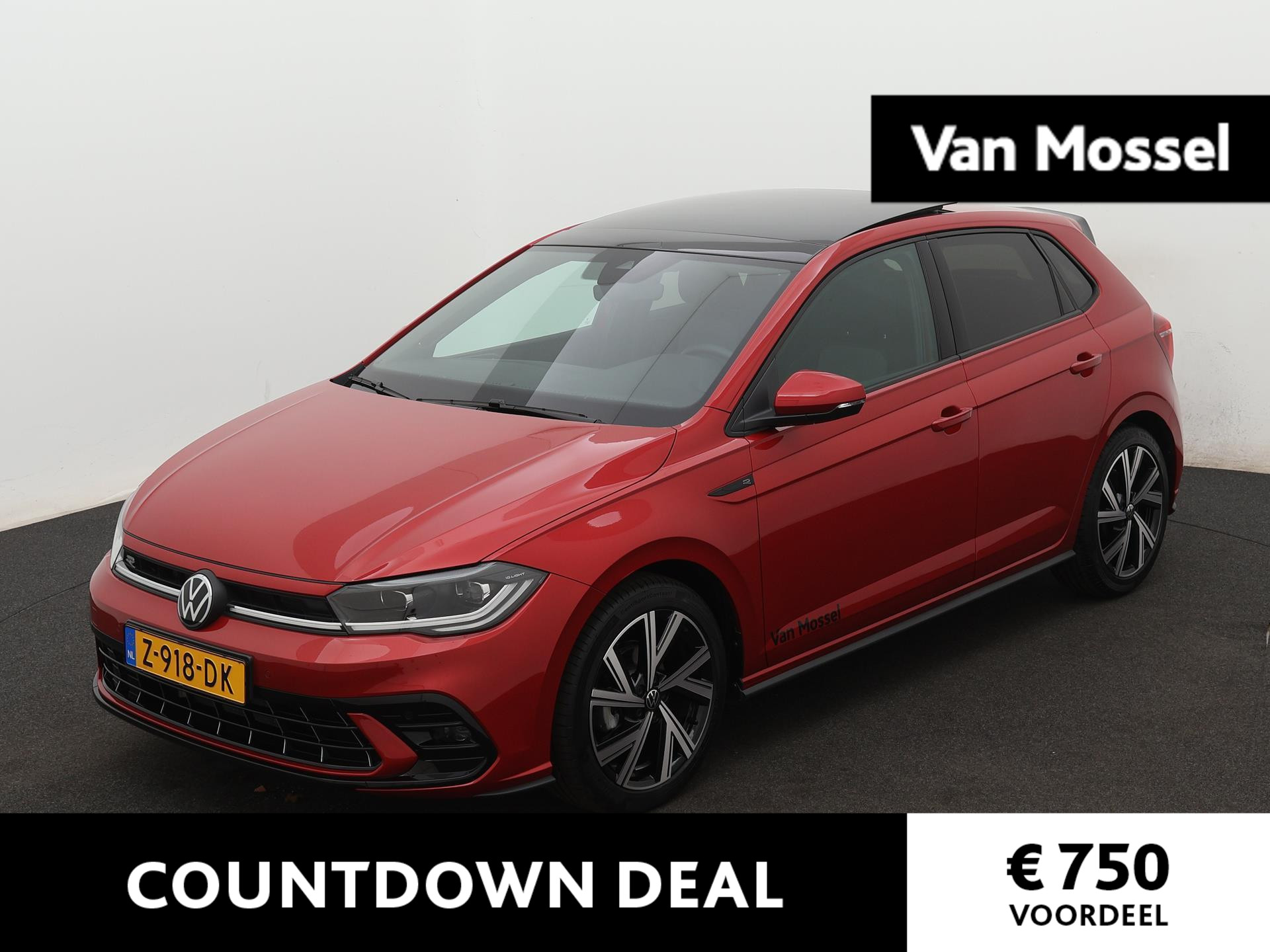 Volkswagen Polo 1.0 TSI R-Line Business 95 PK DSG | Automaat |  | Apple Carplay | Panoramadak | Beats Audio | Achteruitrijcamera | Stoelverwarming | Digital Cockpit Pro | Adaptive Cruise Control |