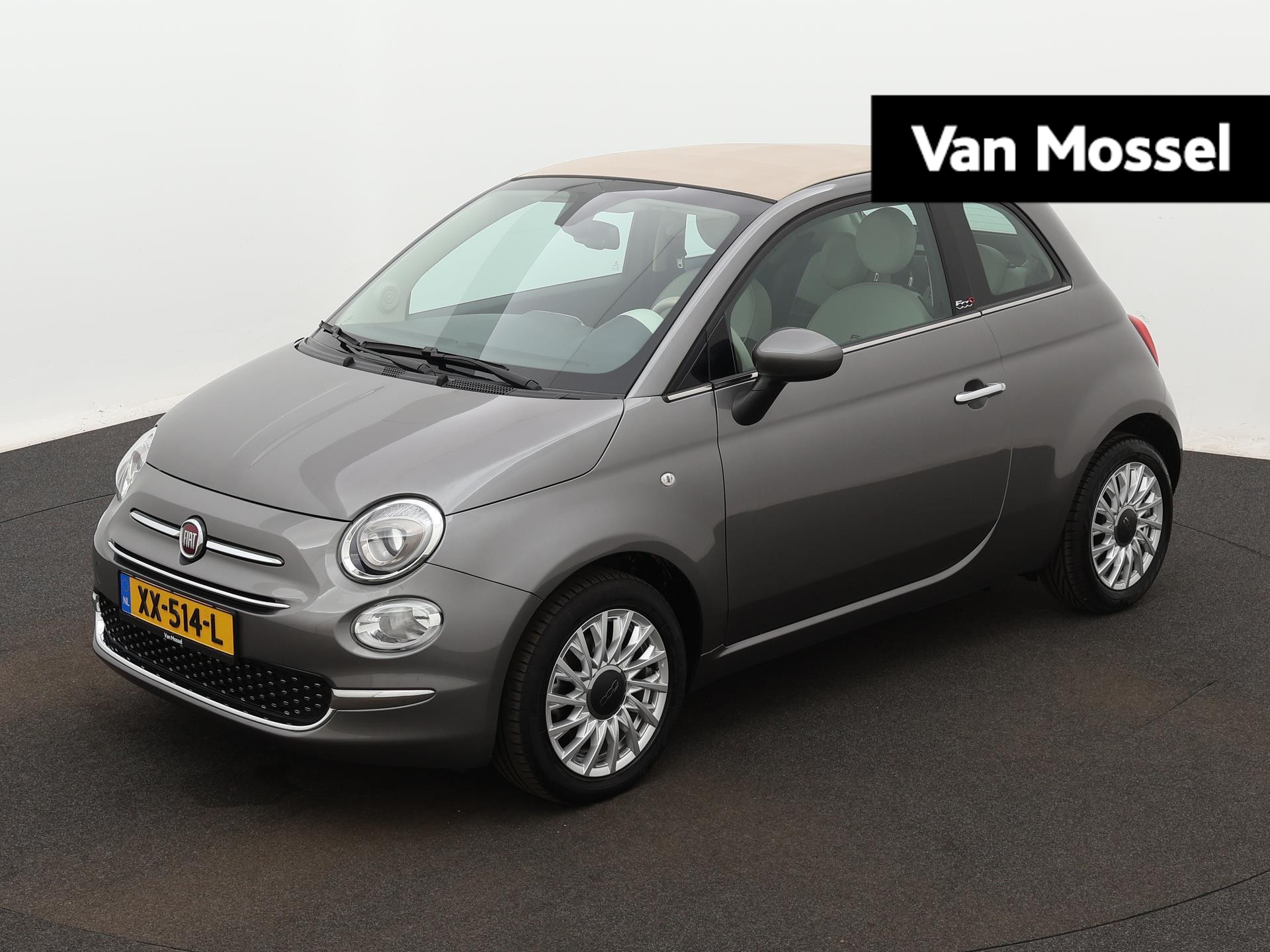 Fiat 500C 0.9 TwinAir Turbo Lounge 80 PK | Navigatie | Cruise Control | Xenon koplampen | Lichtmetalen velgen | Parkeersensoren | Bluetooth | Airco | Cabrio |